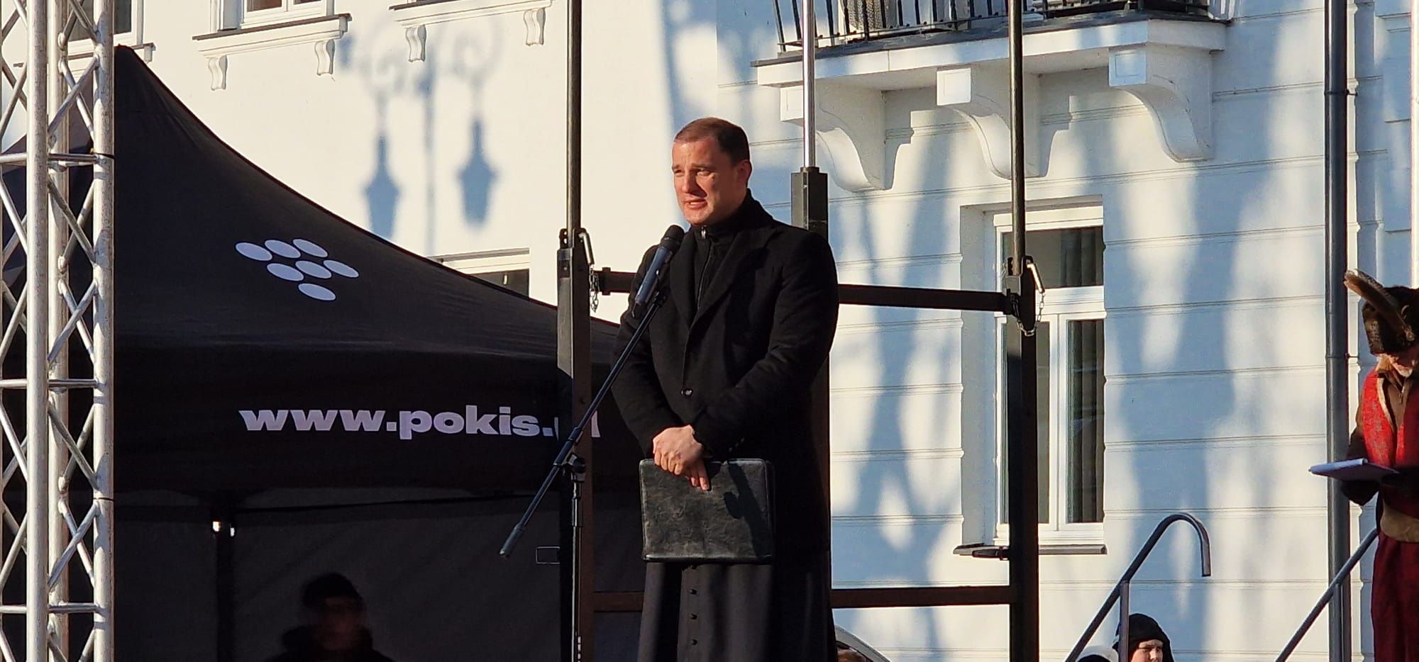 Przemarsz Orszaku Trzech Króli w Płocku.