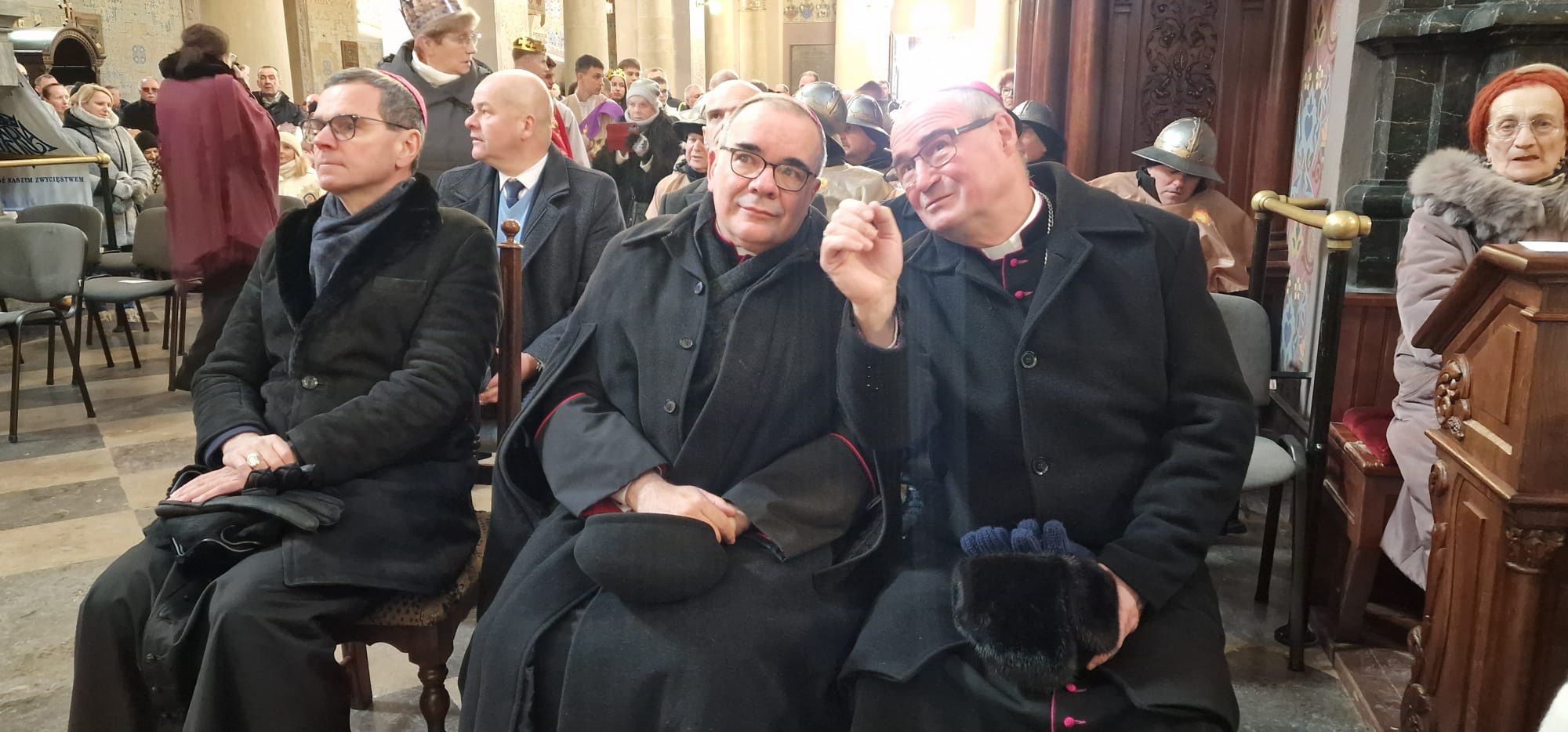 Przemarsz Orszaku Trzech Króli w Płocku.