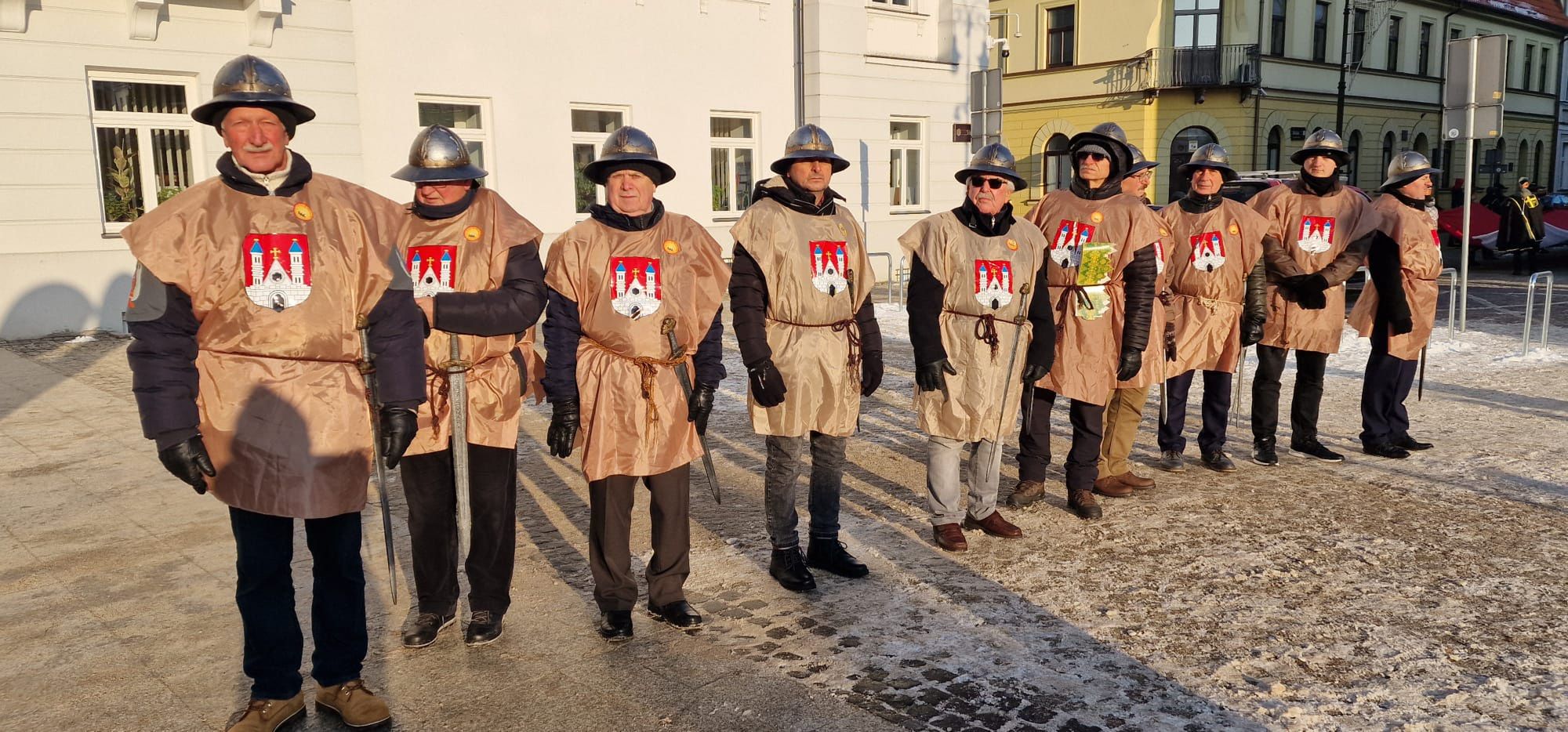 Przemarsz Orszaku Trzech Króli w Płocku.