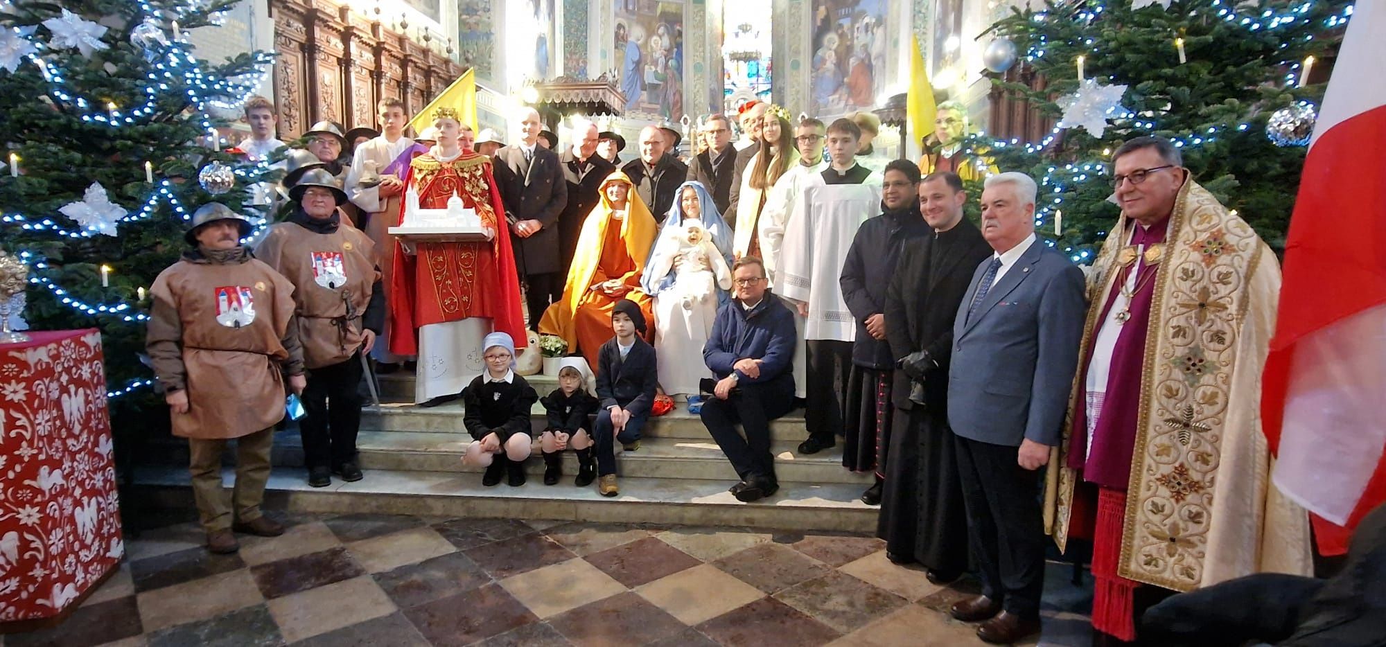 Przemarsz Orszaku Trzech Króli w Płocku.