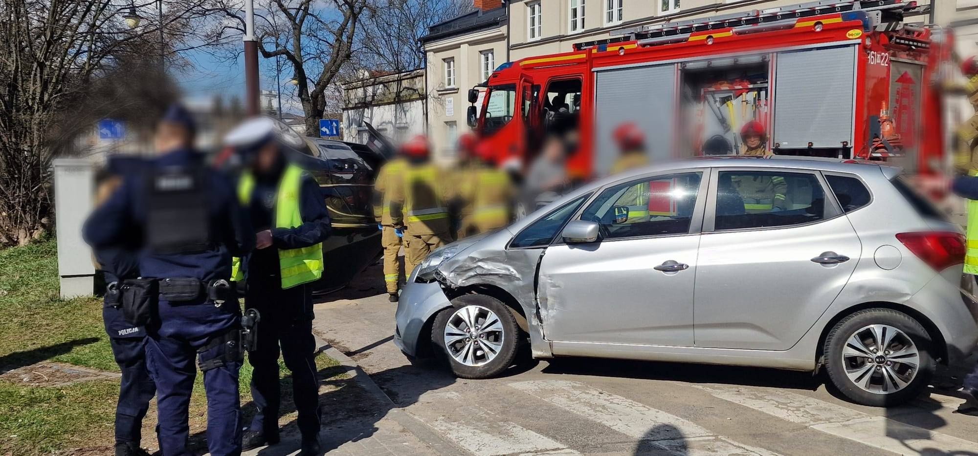 Zdarzenie na skrzyżowaniu Bielskiej i Sienkiewicza 