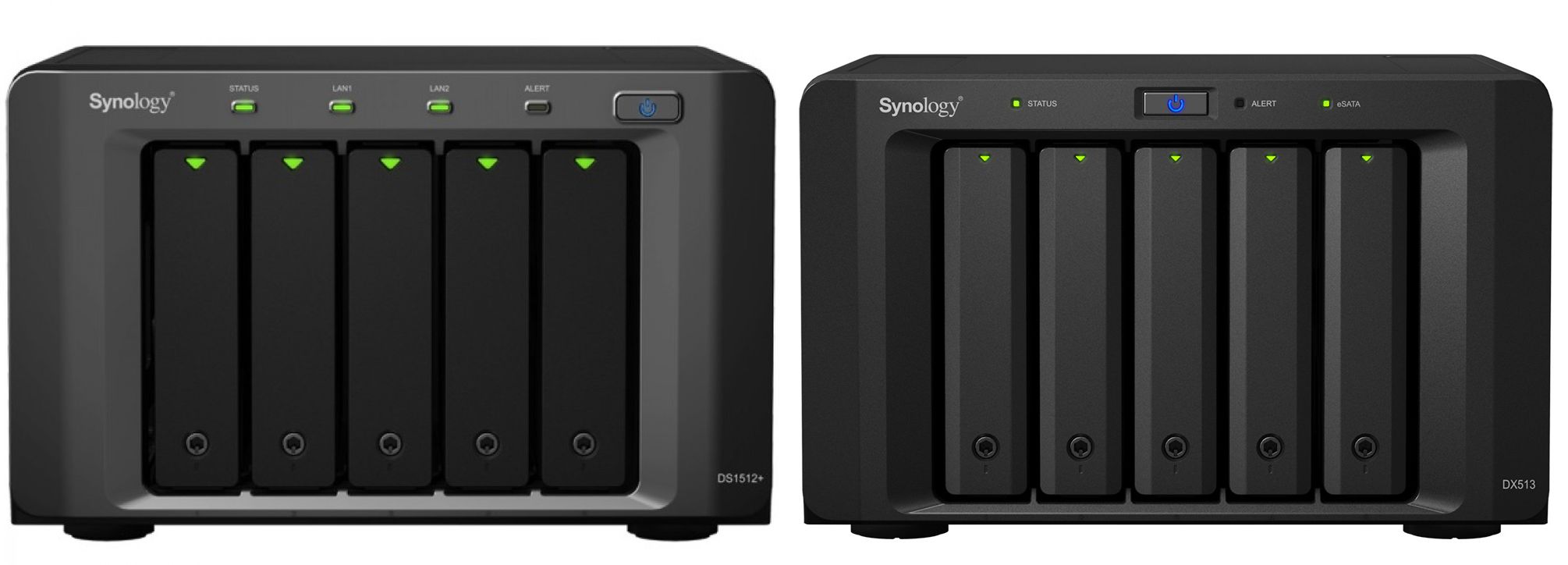 Synology DS1512+ i DX513