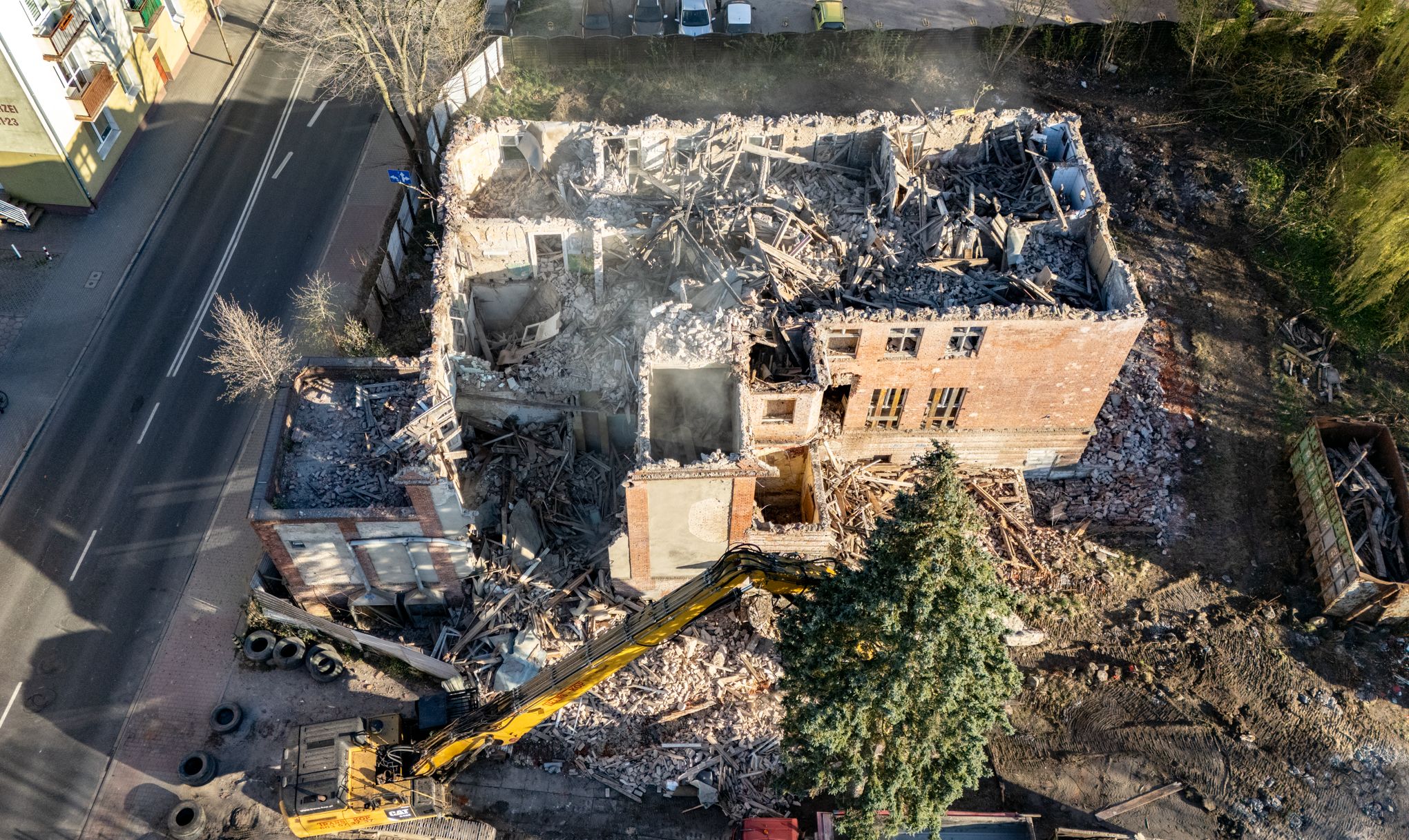 Prace remontowe , b. Sanepid w Pile