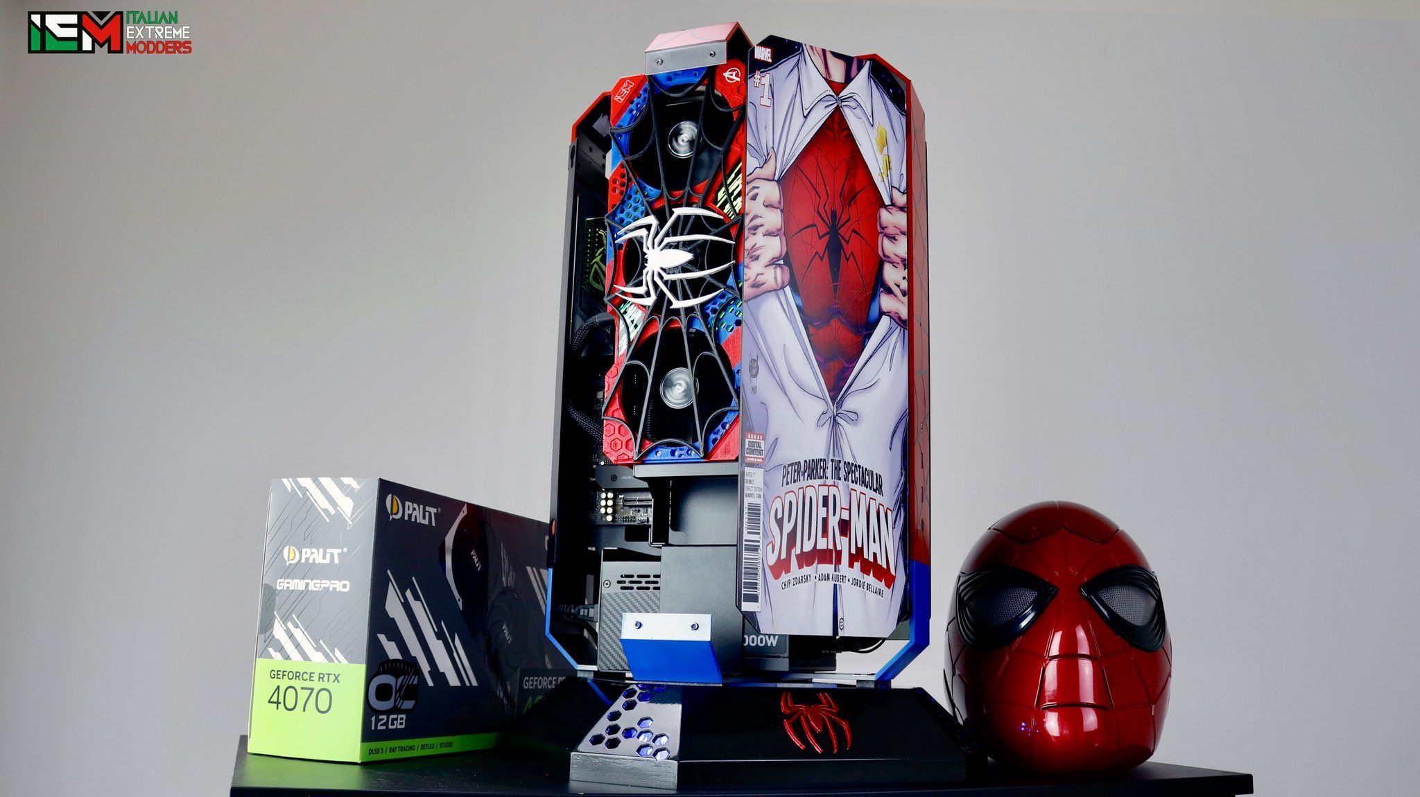 Palit GeForce RTX 4070 GamingPro - modding Spider-man