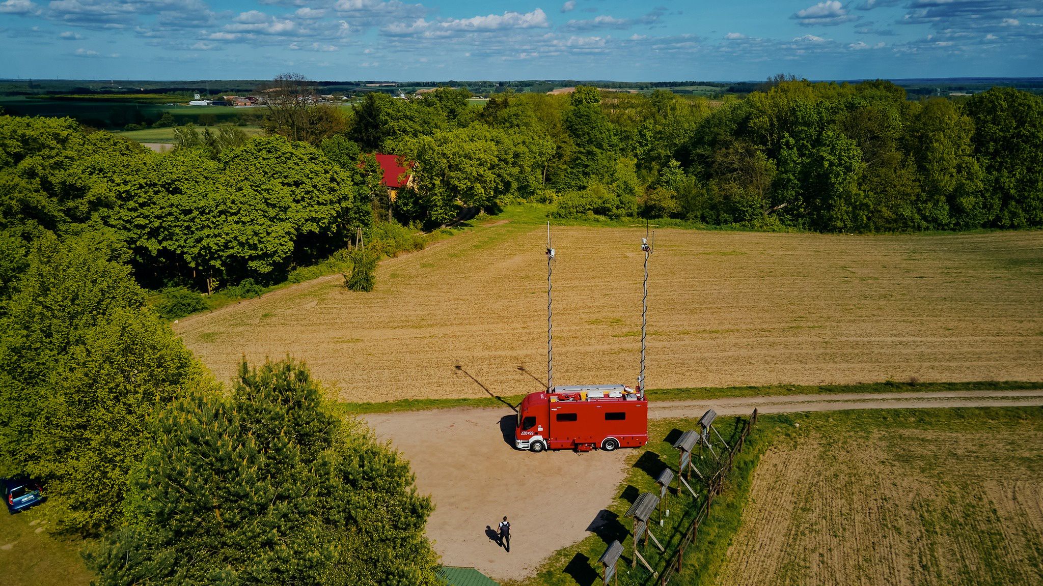 Ćwiczenia Strażaków w Gminie Wyrzysk