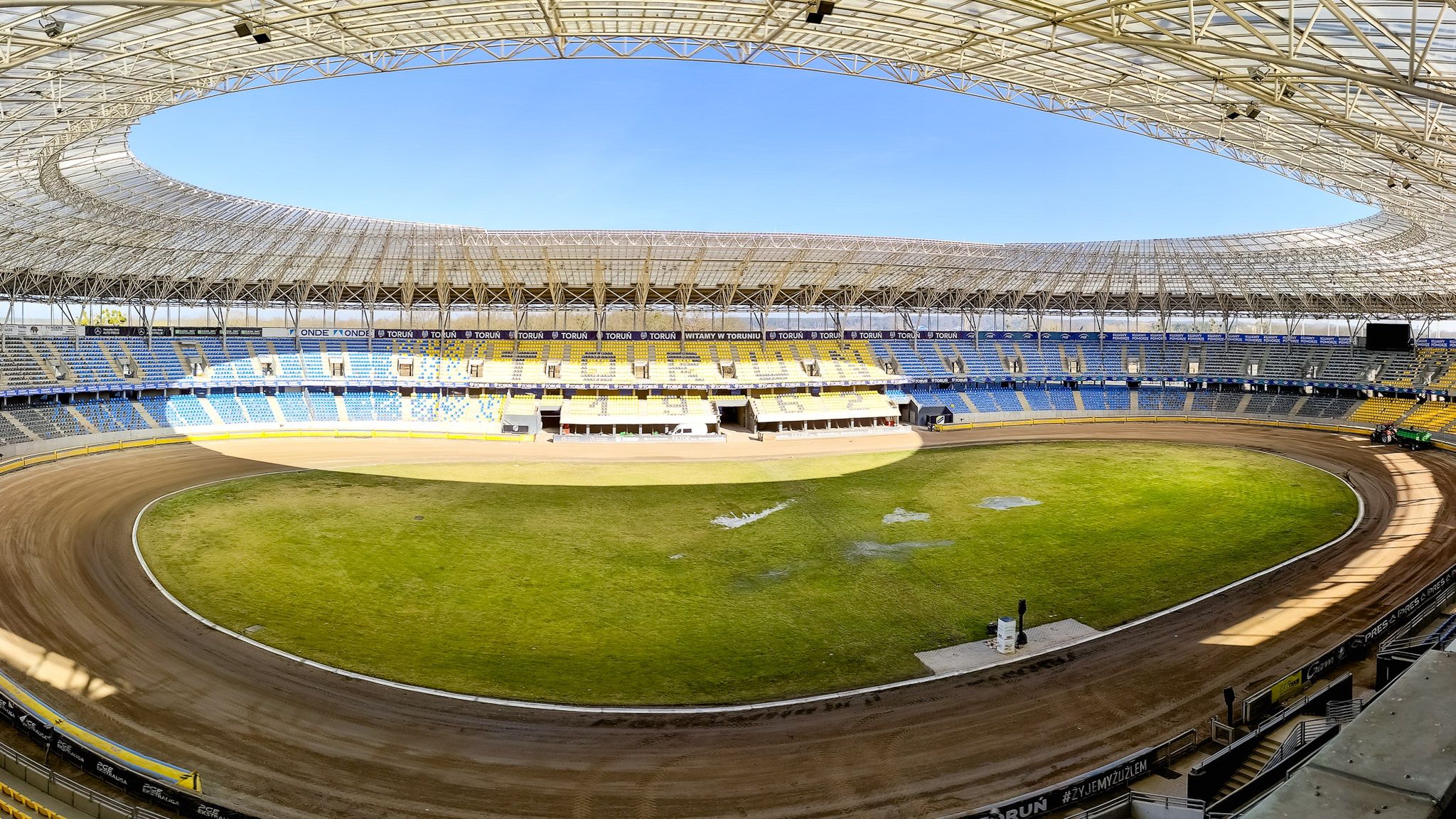 Przebudowa wieżyczki na Motoarenie 