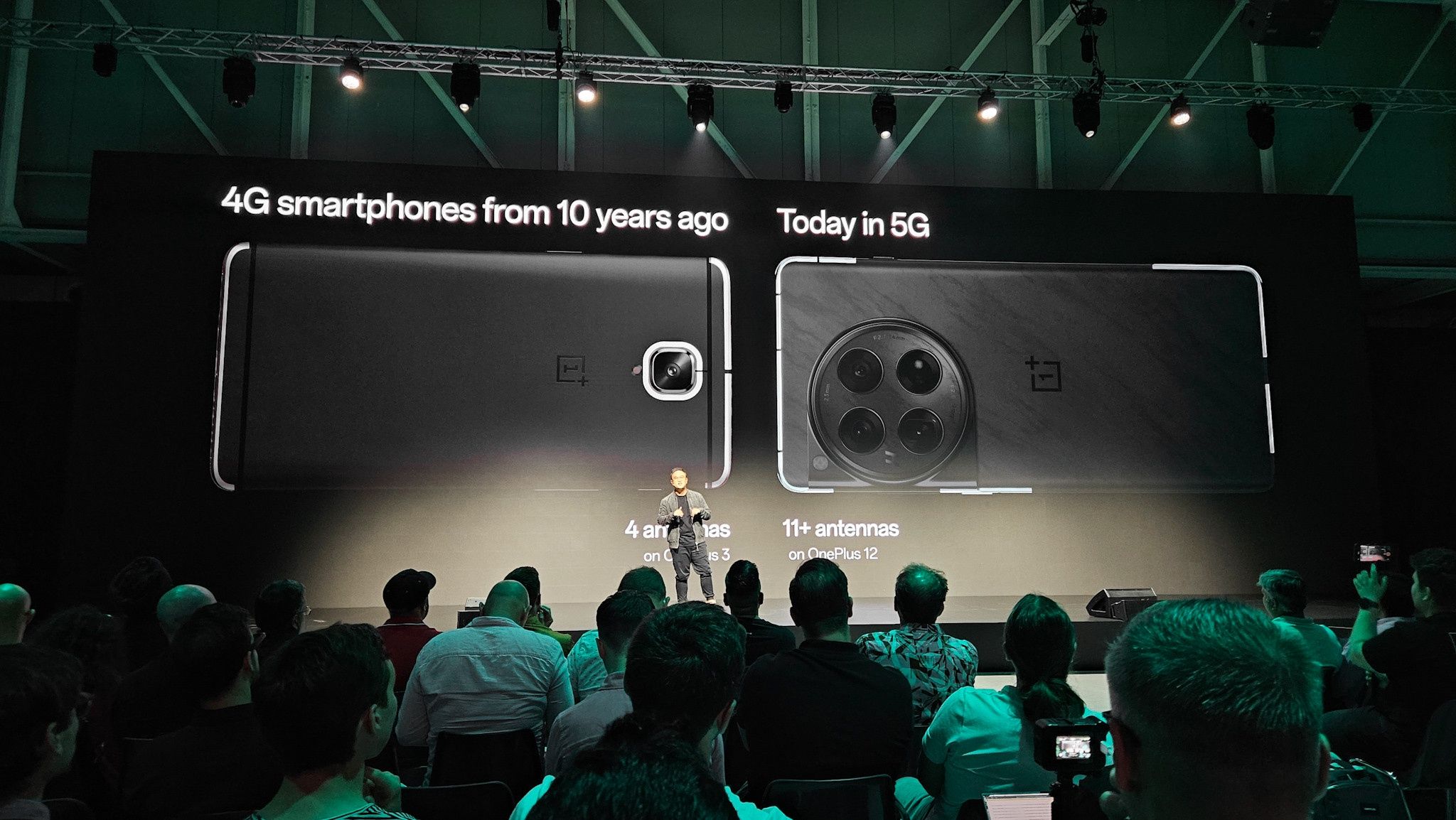 OnePlus 3 i OnePlus 12 - porównanie układu anten