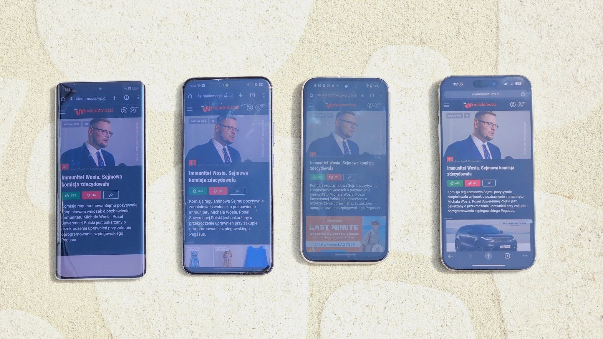 realme GT 6, OPPO Reno 12 Pro 5G, Pixel 8a i iPhone 15 Pro Max