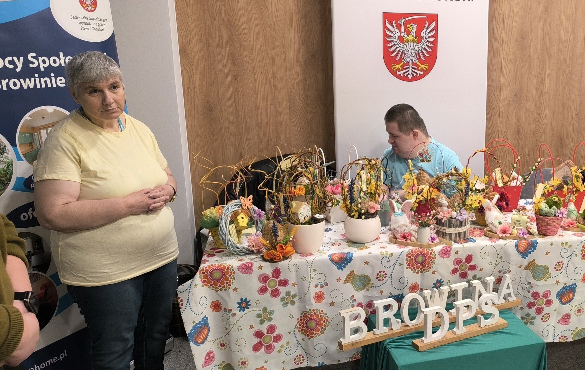 Jarmark świąteczny w Starostwie