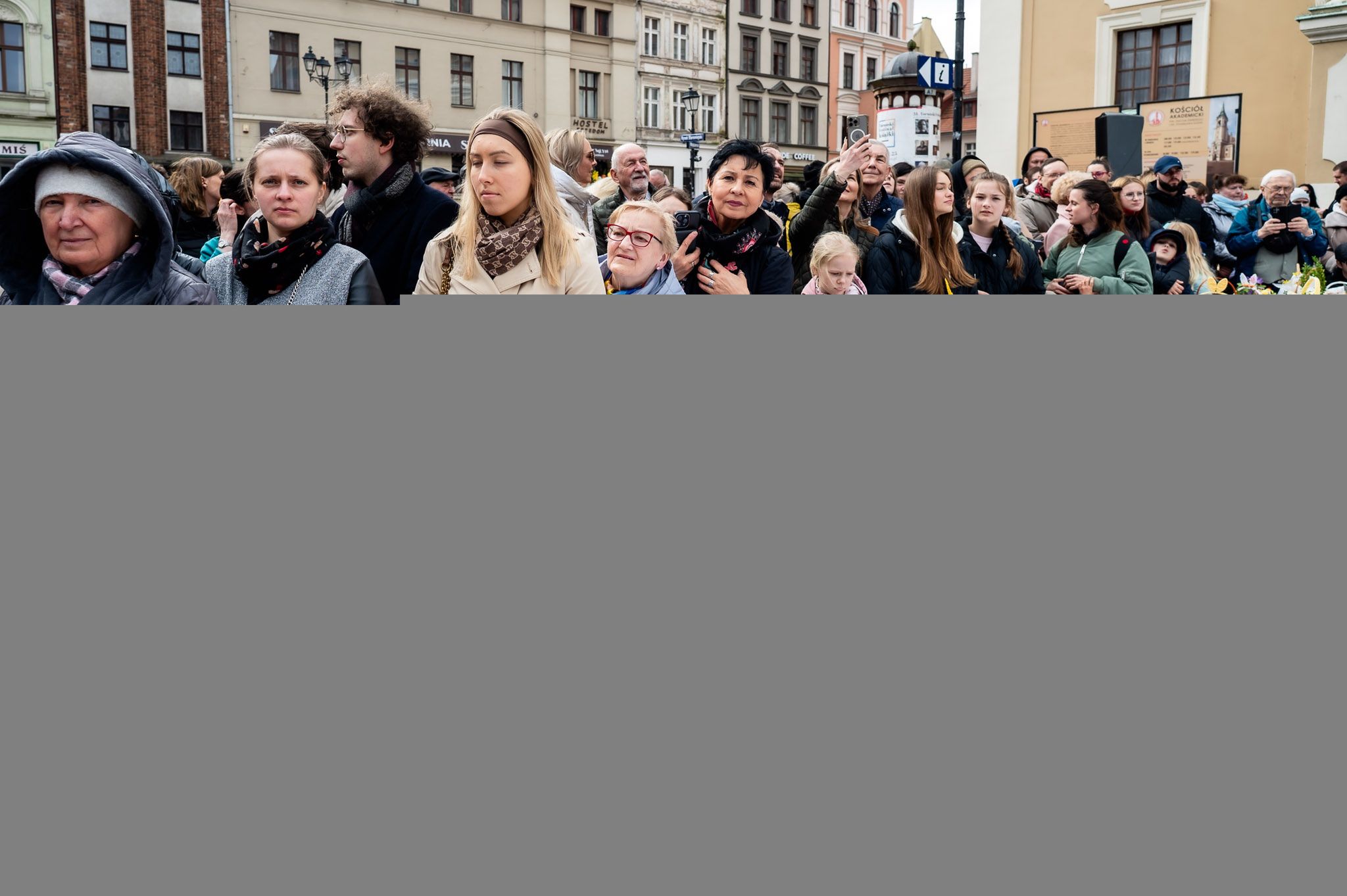 Tłumy na toruńskiej święconce.