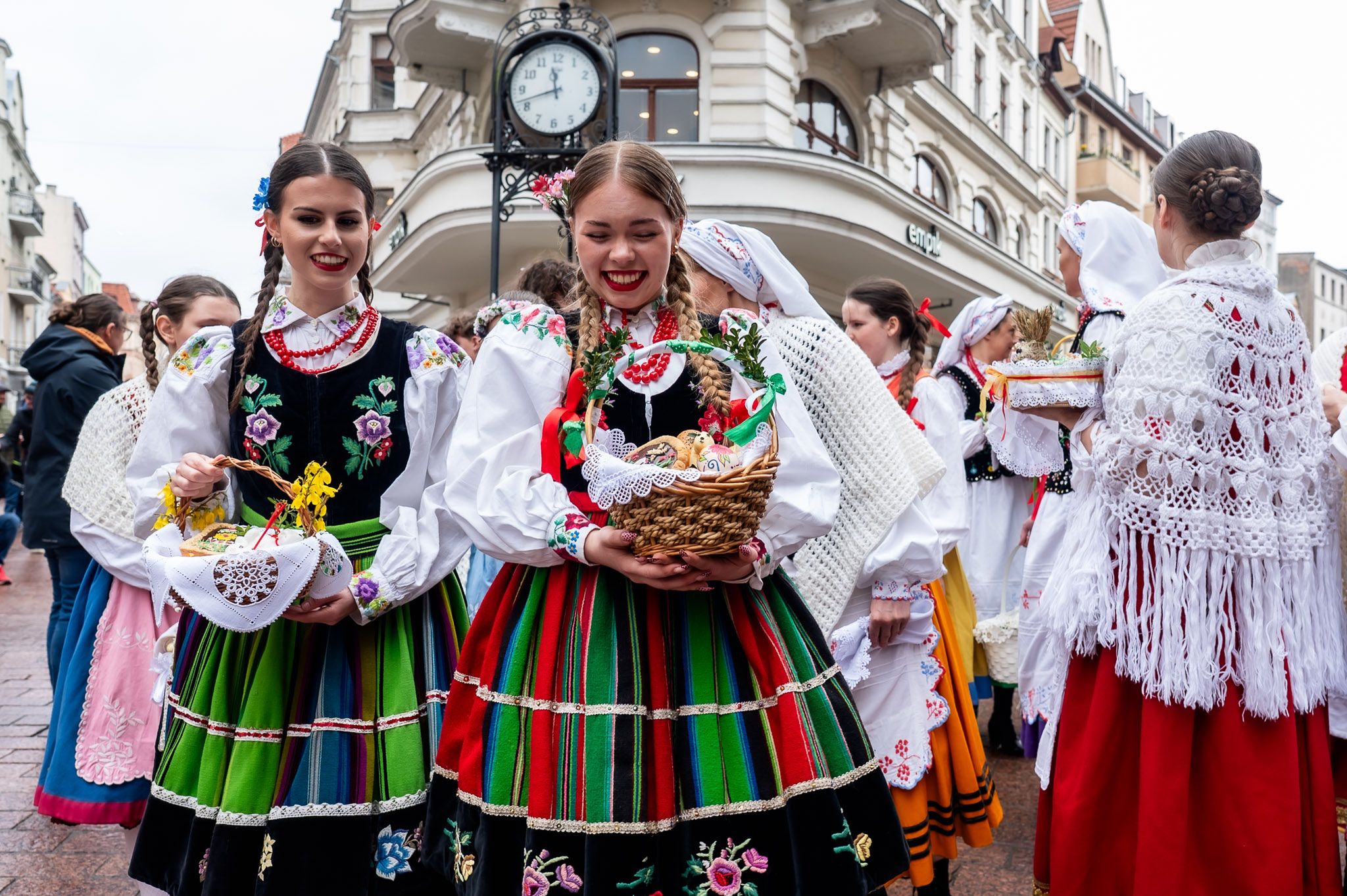 Tłumy na toruńskiej święconce.