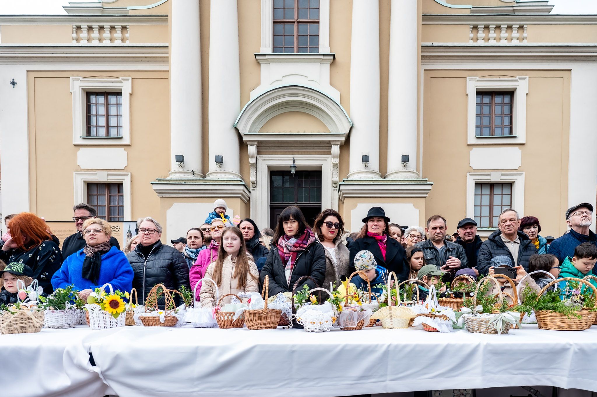 Tłumy na toruńskiej święconce.