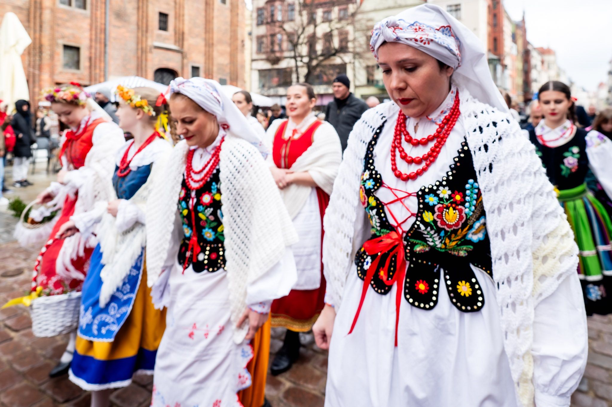 Tłumy na toruńskiej święconce.