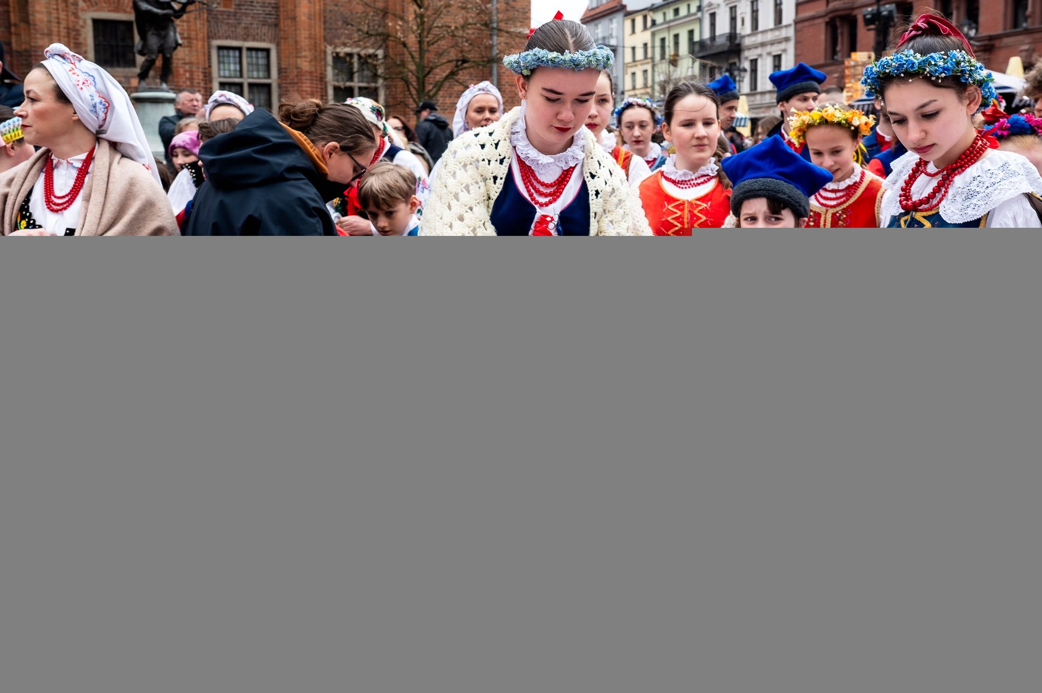 Tłumy na toruńskiej święconce.