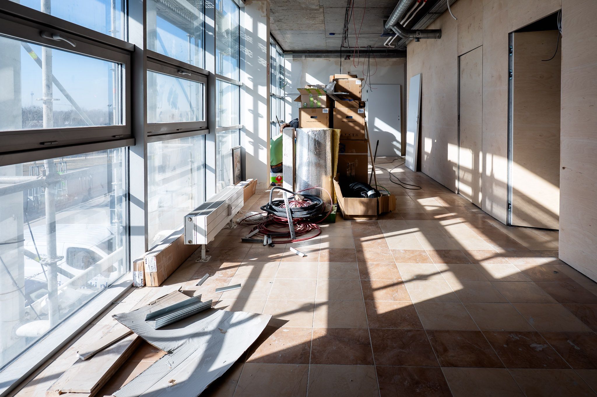 Przebudowa wieżyczki na Motoarenie