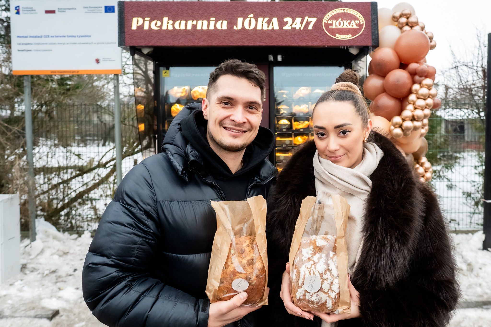 Chlebomat w Łysomicach