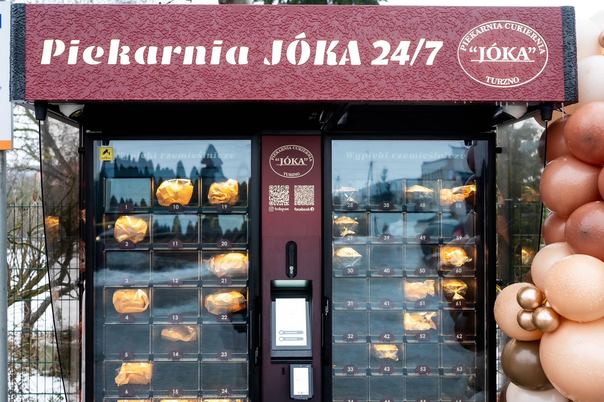 Chlebomat w Łysomicach