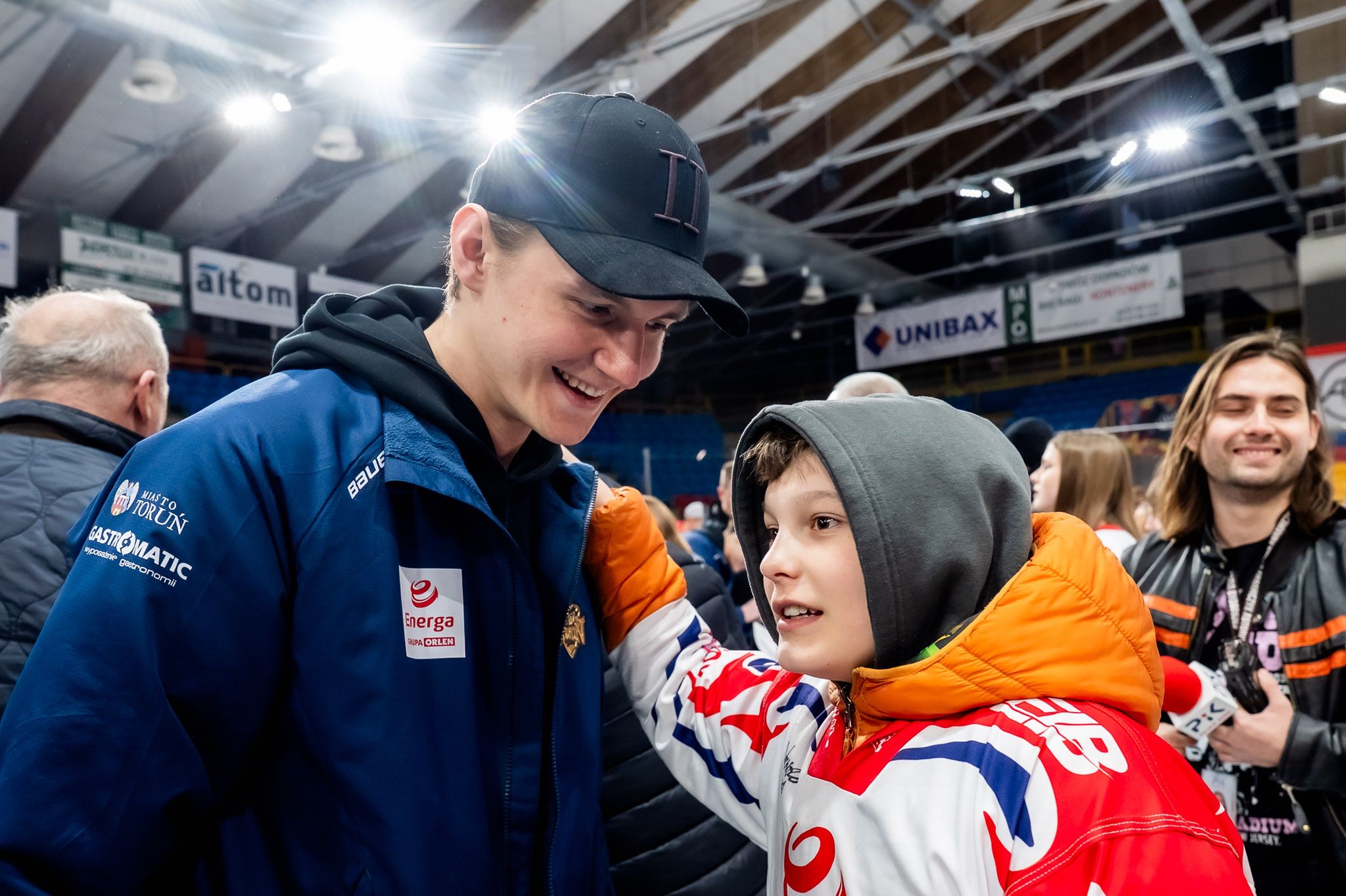 Spotkanie hokeistów z kibicami