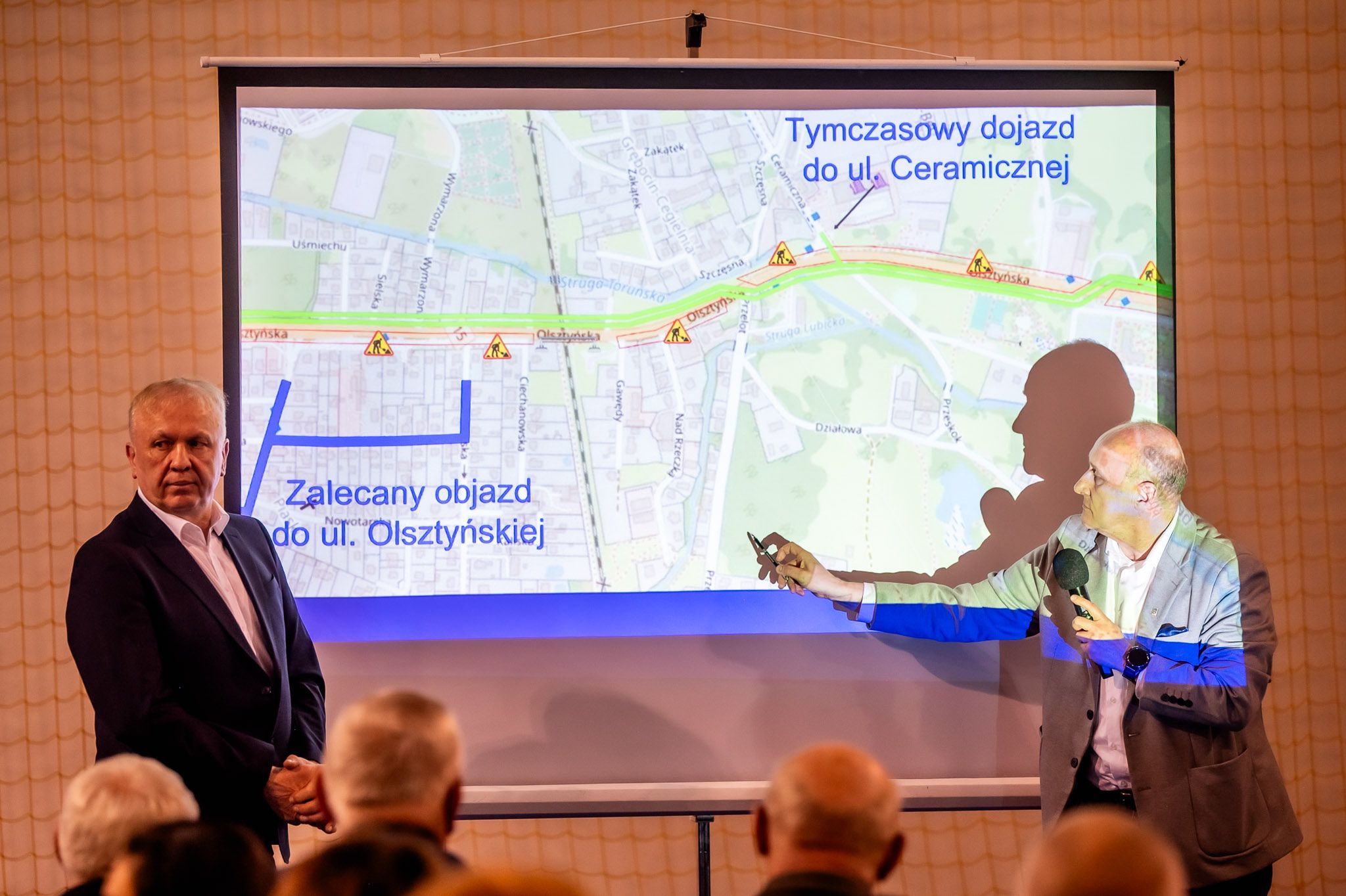 Spotkanie w sprawie przebudowy ulicy Olsztyńskiej