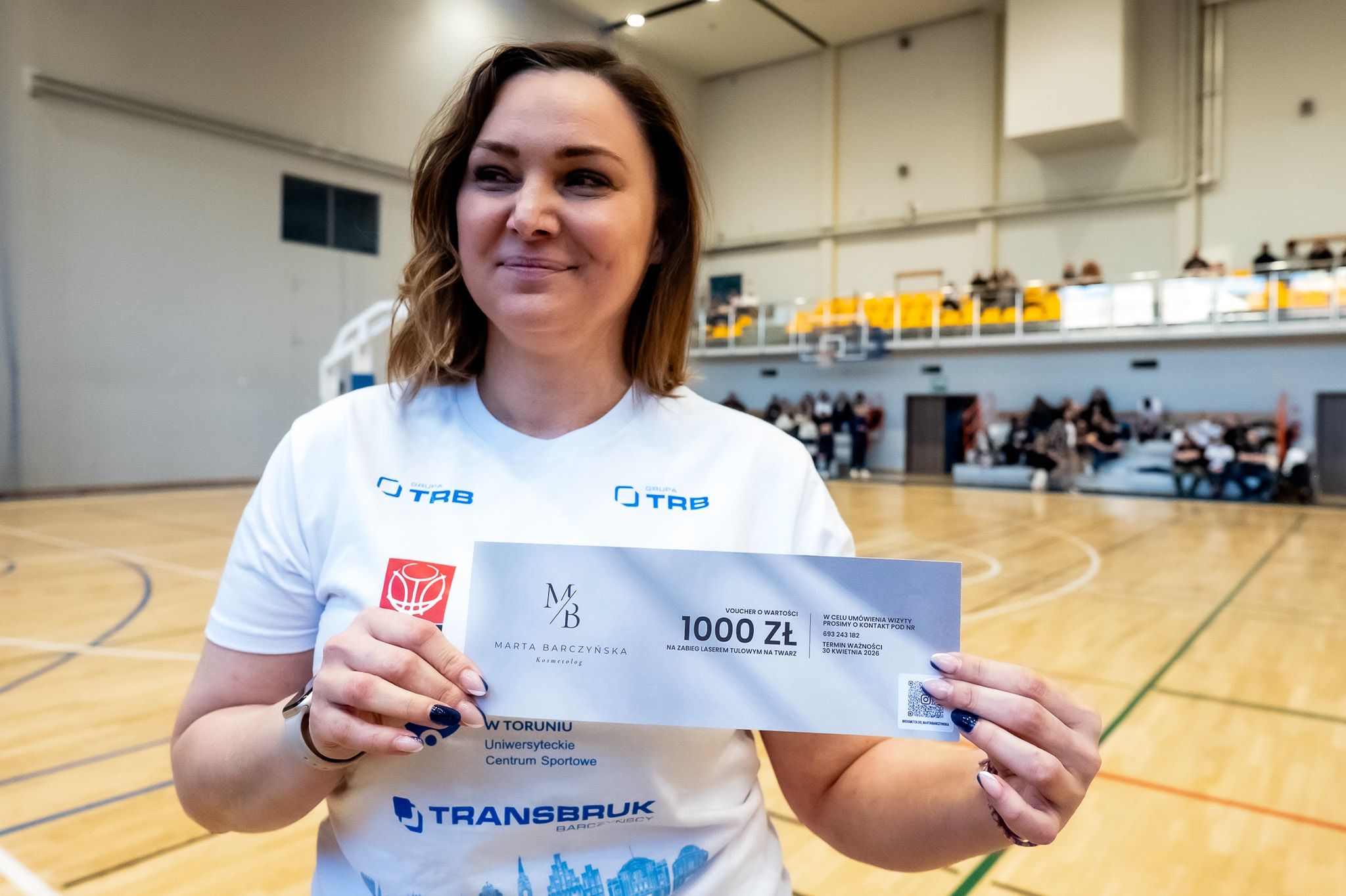 Granie dla Kobiet - mecz koszykarzy AZS UMK - GAK Gdynia