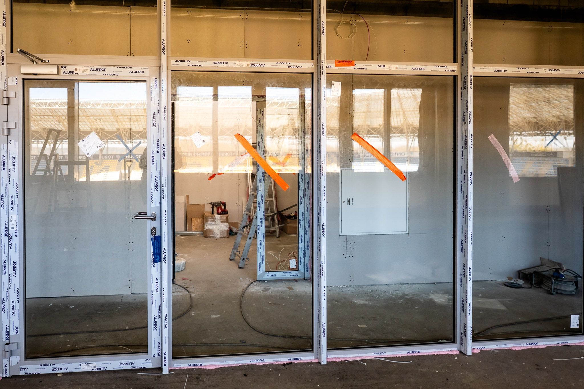 Przebudowa wieżyczki na Motoarenie 