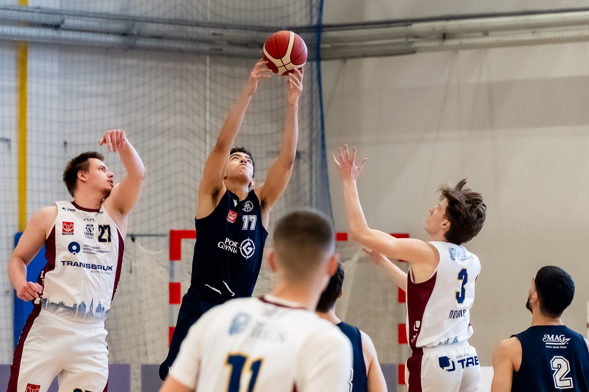 Granie dla Kobiet - mecz koszykarzy AZS UMK - GAK Gdynia