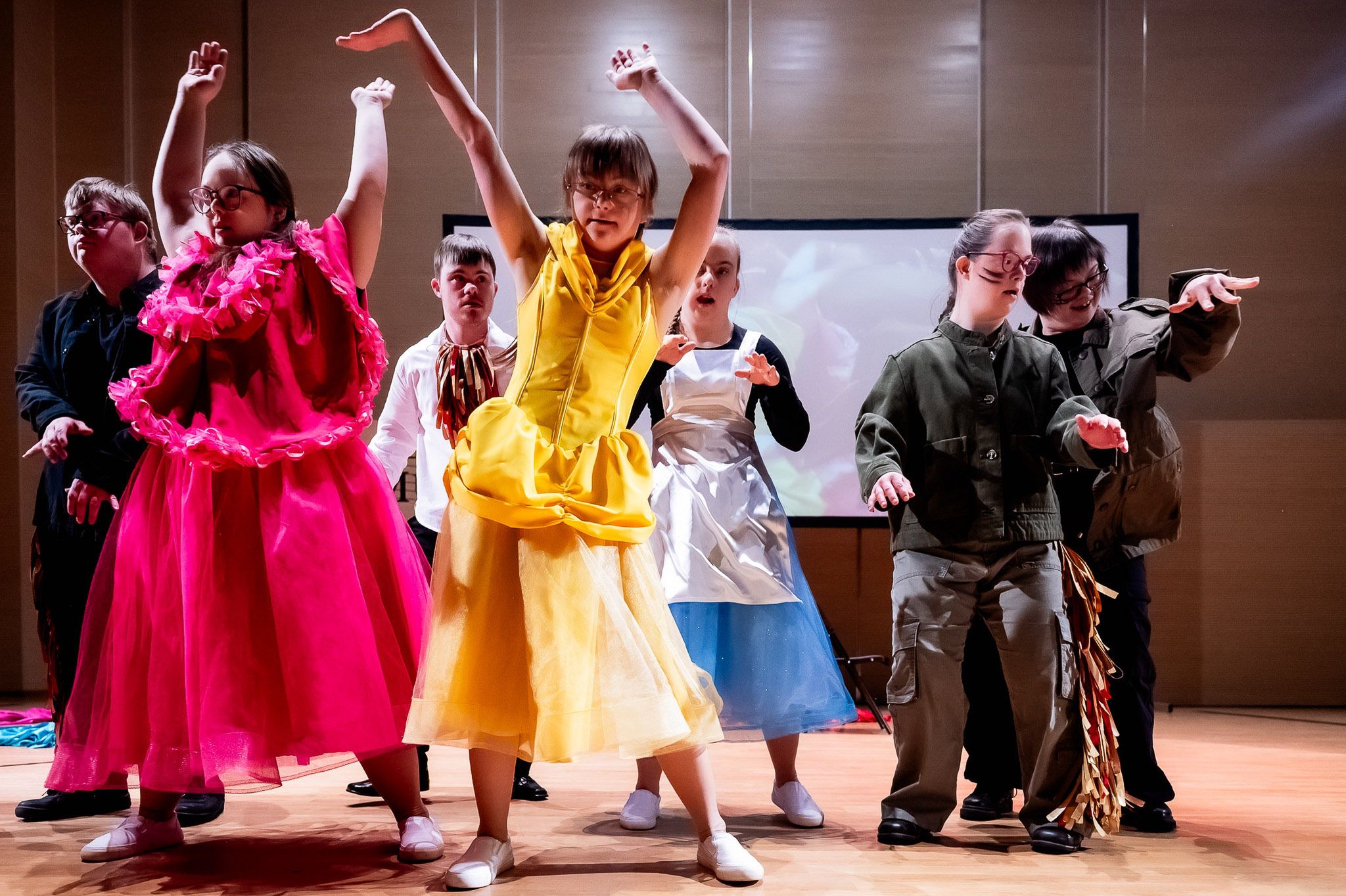 "Piękna i Bestia" w wykonaniu aktorów z Dorotkowa