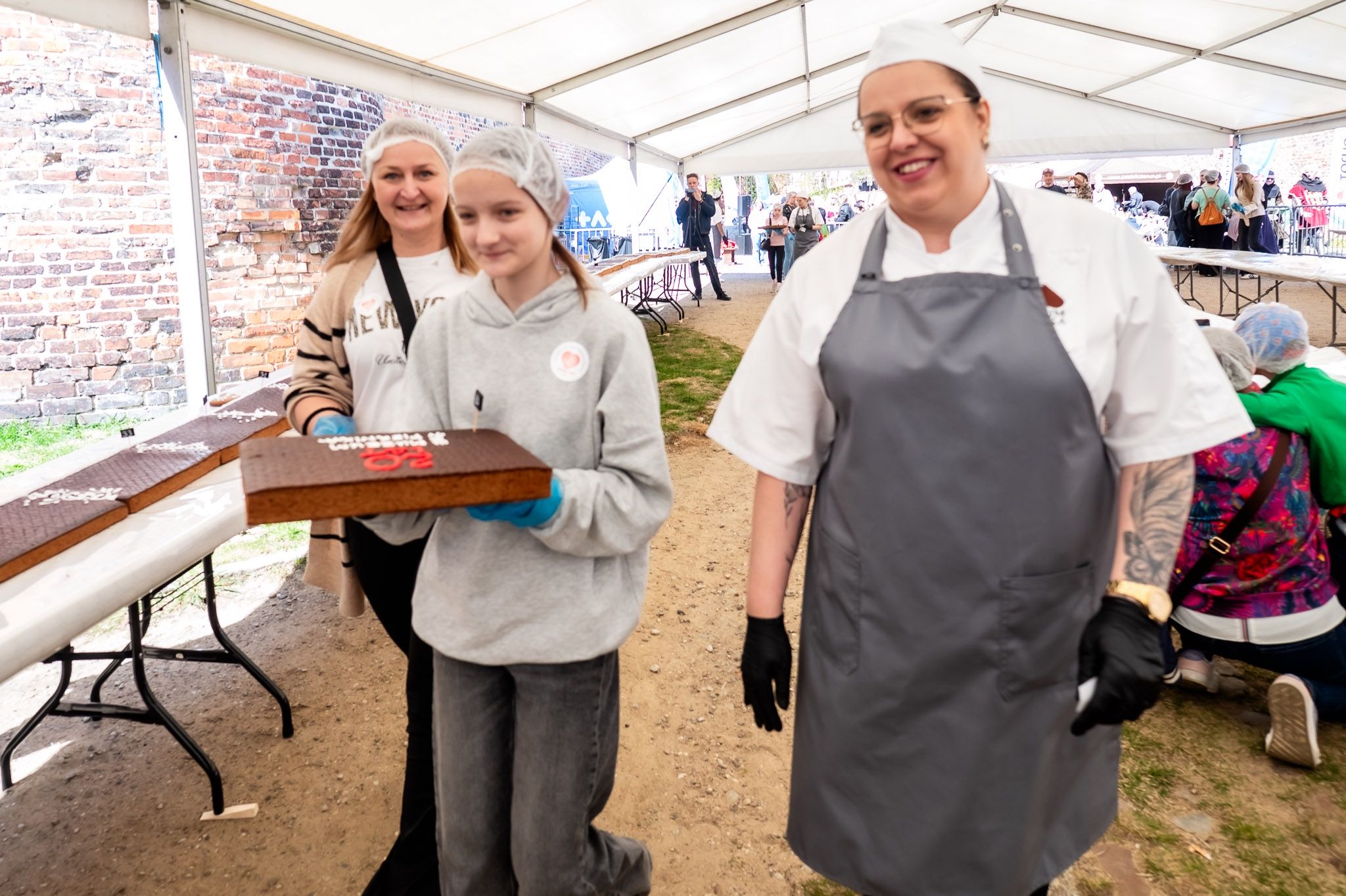 Najdłuższy piernik na świecie powstaje w Toruniu