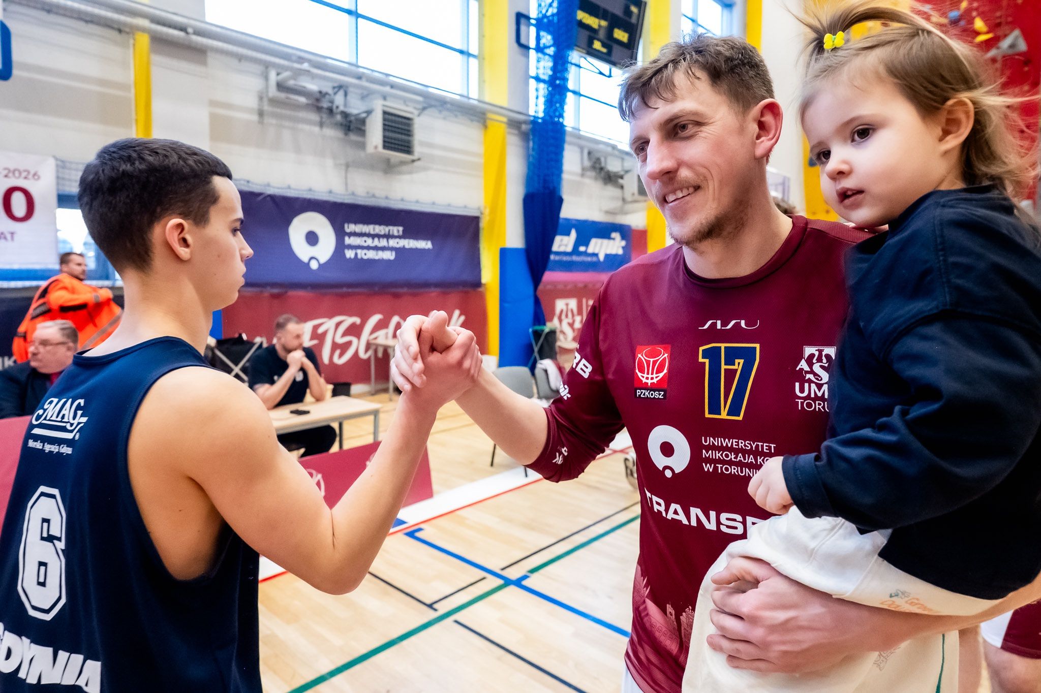 Granie dla Kobiet - mecz koszykarzy AZS UMK - GAK Gdynia