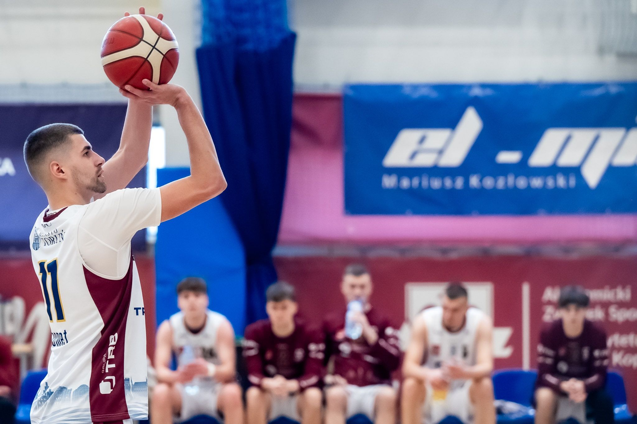 Granie dla Kobiet - mecz koszykarzy AZS UMK - GAK Gdynia