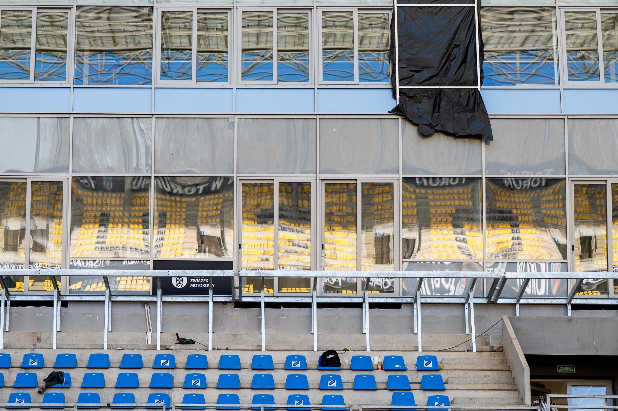 Przebudowa wieżyczki na Motoarenie