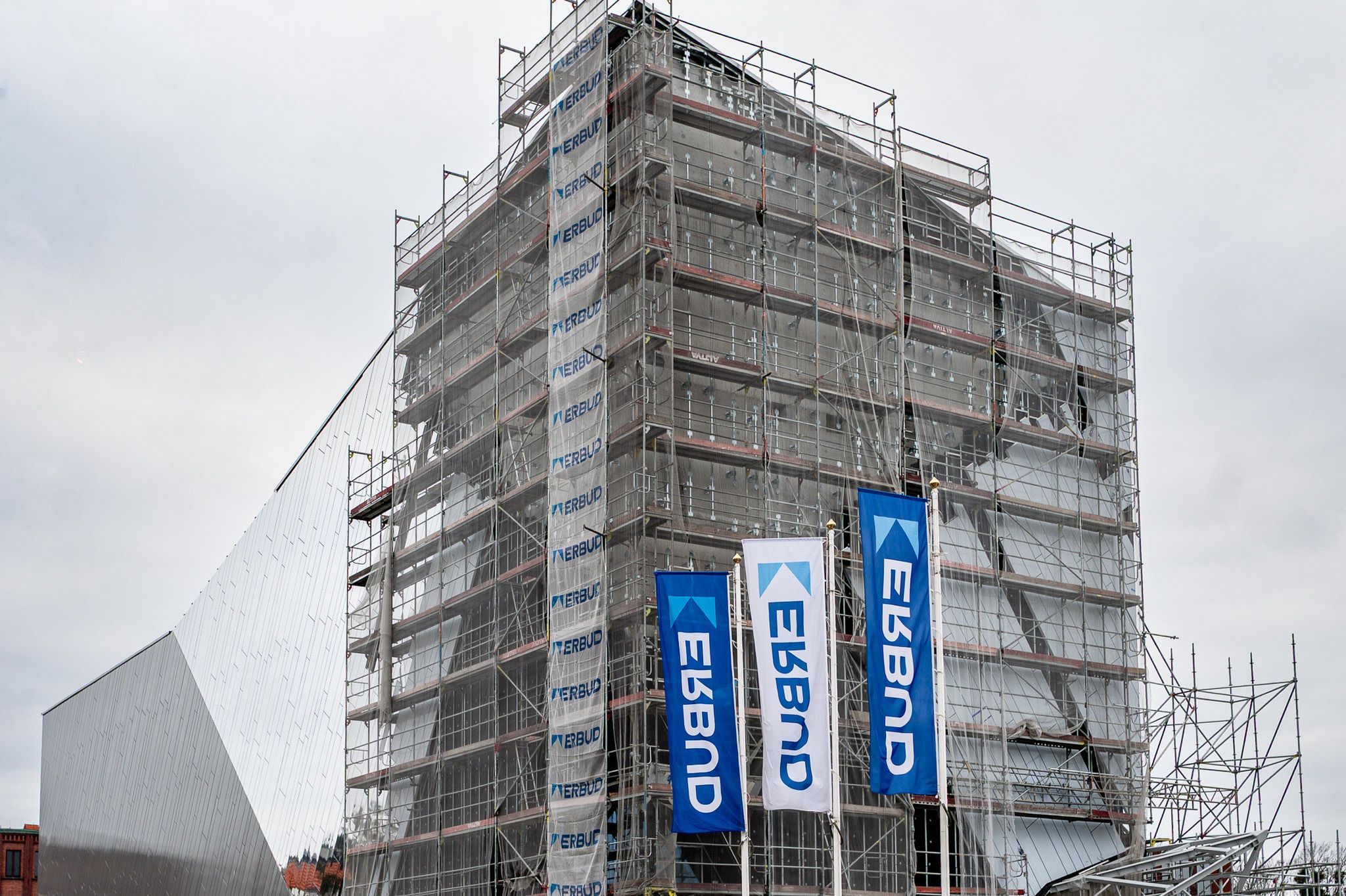 Na budowie Europejskiego Centrum Filmowego Camerimage