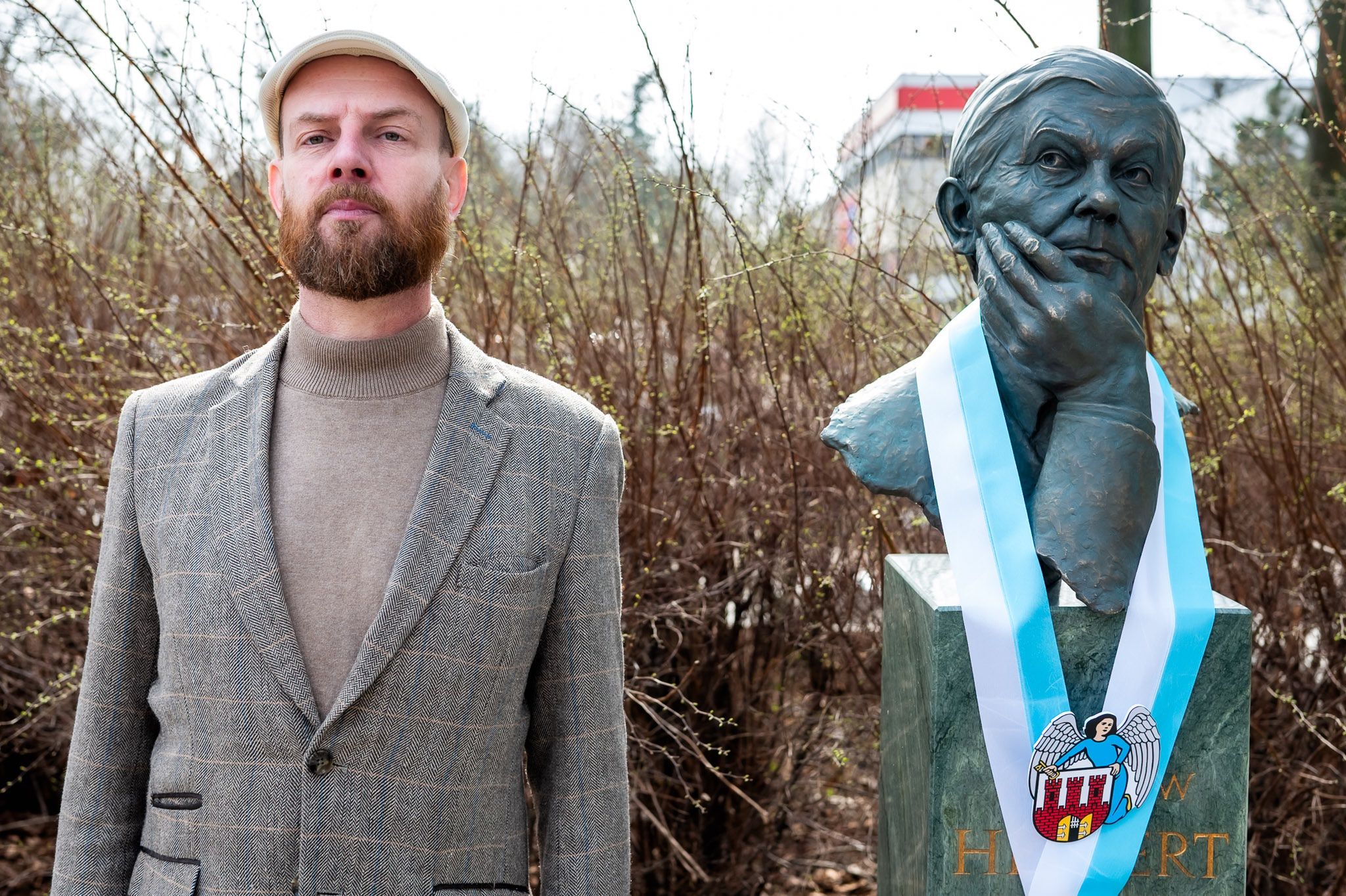 Odsłonięcie Pomnika Zbigniewa Herberta 