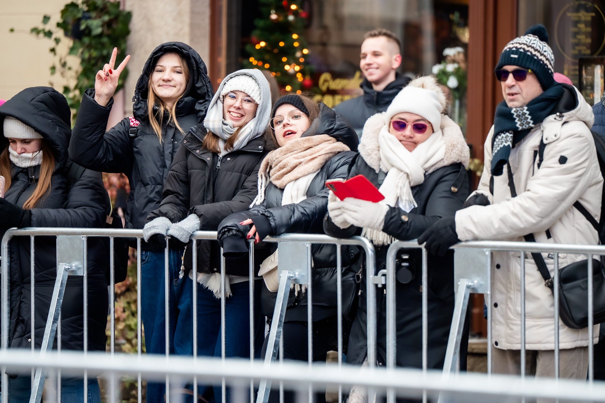 Scena plenerowa na Rynku Staromiejskim