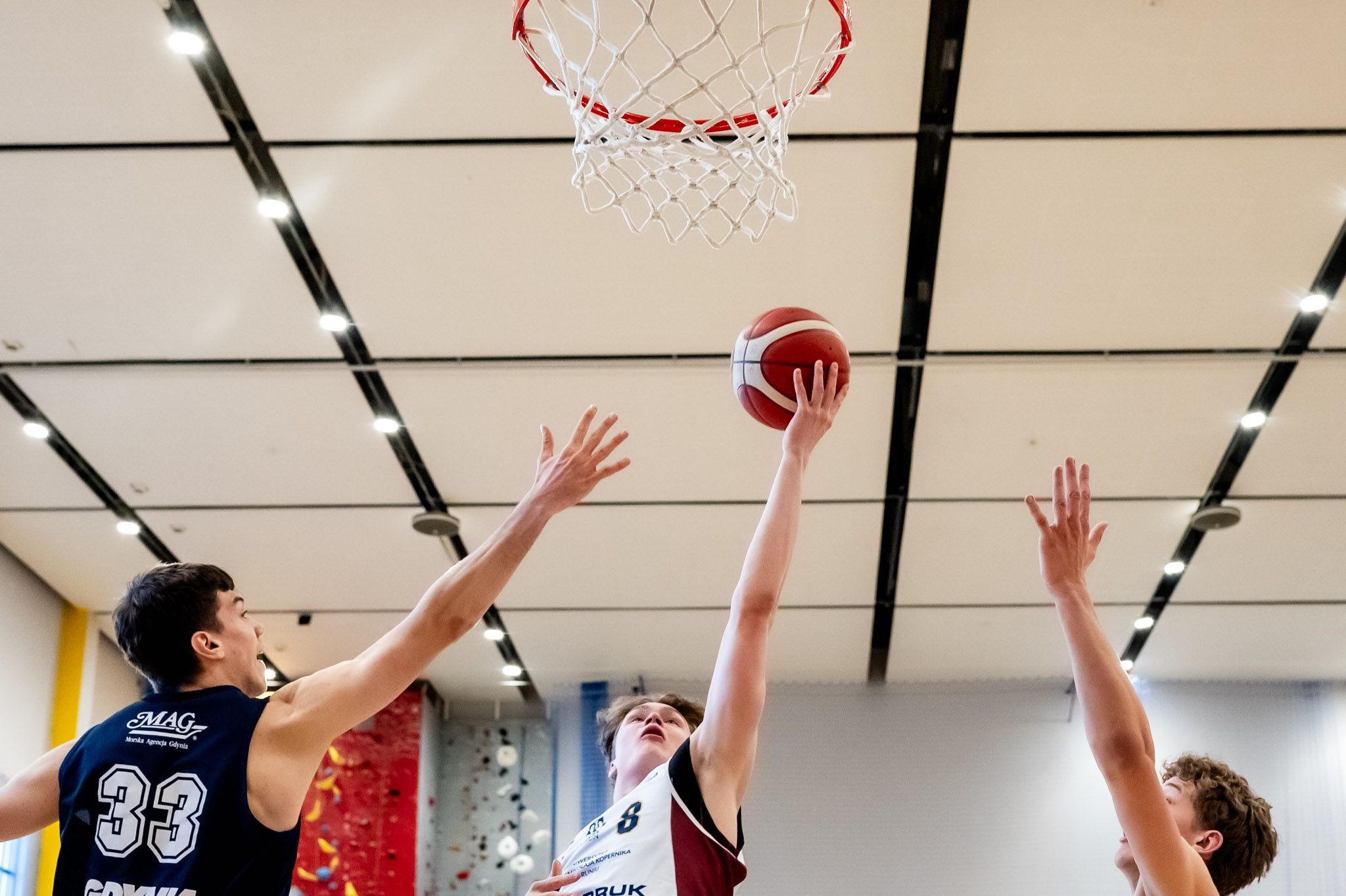 Granie dla Kobiet - mecz koszykarzy AZS UMK - GAK Gdynia