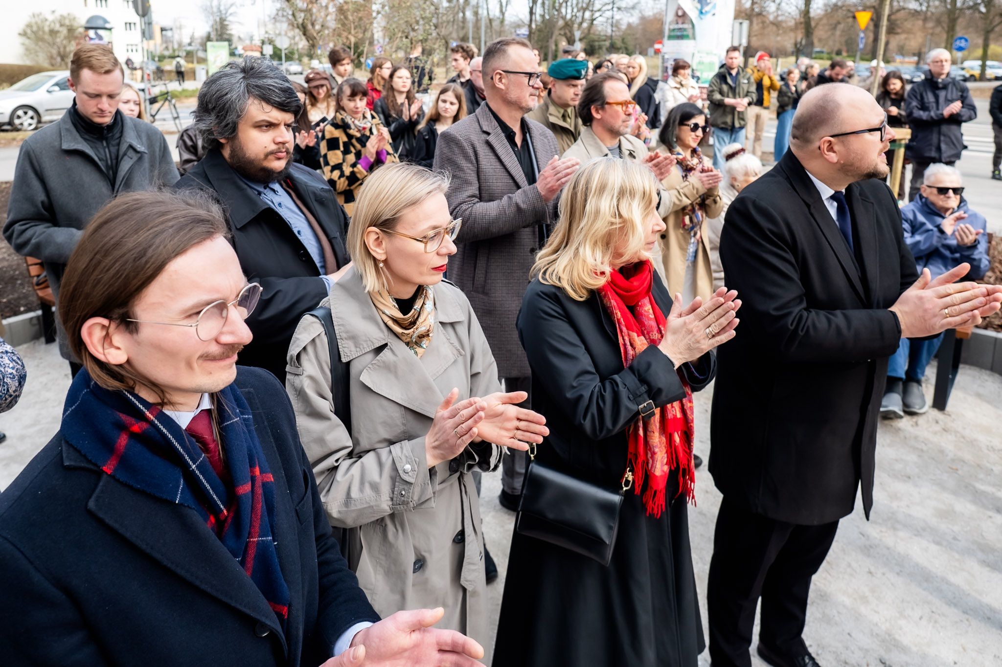 Odsłonięcie Pomnika Zbigniewa Herberta 
