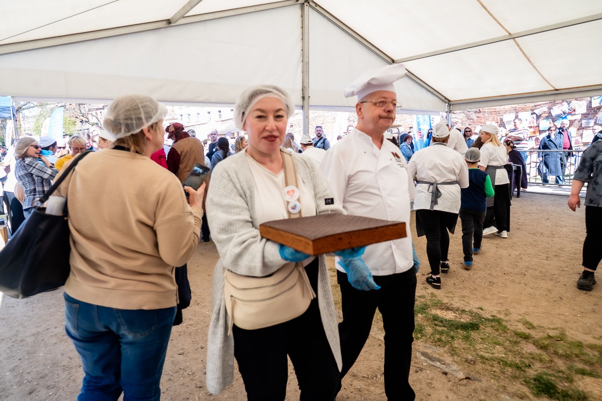 Najdłuższy piernik na świecie powstaje w Toruniu
