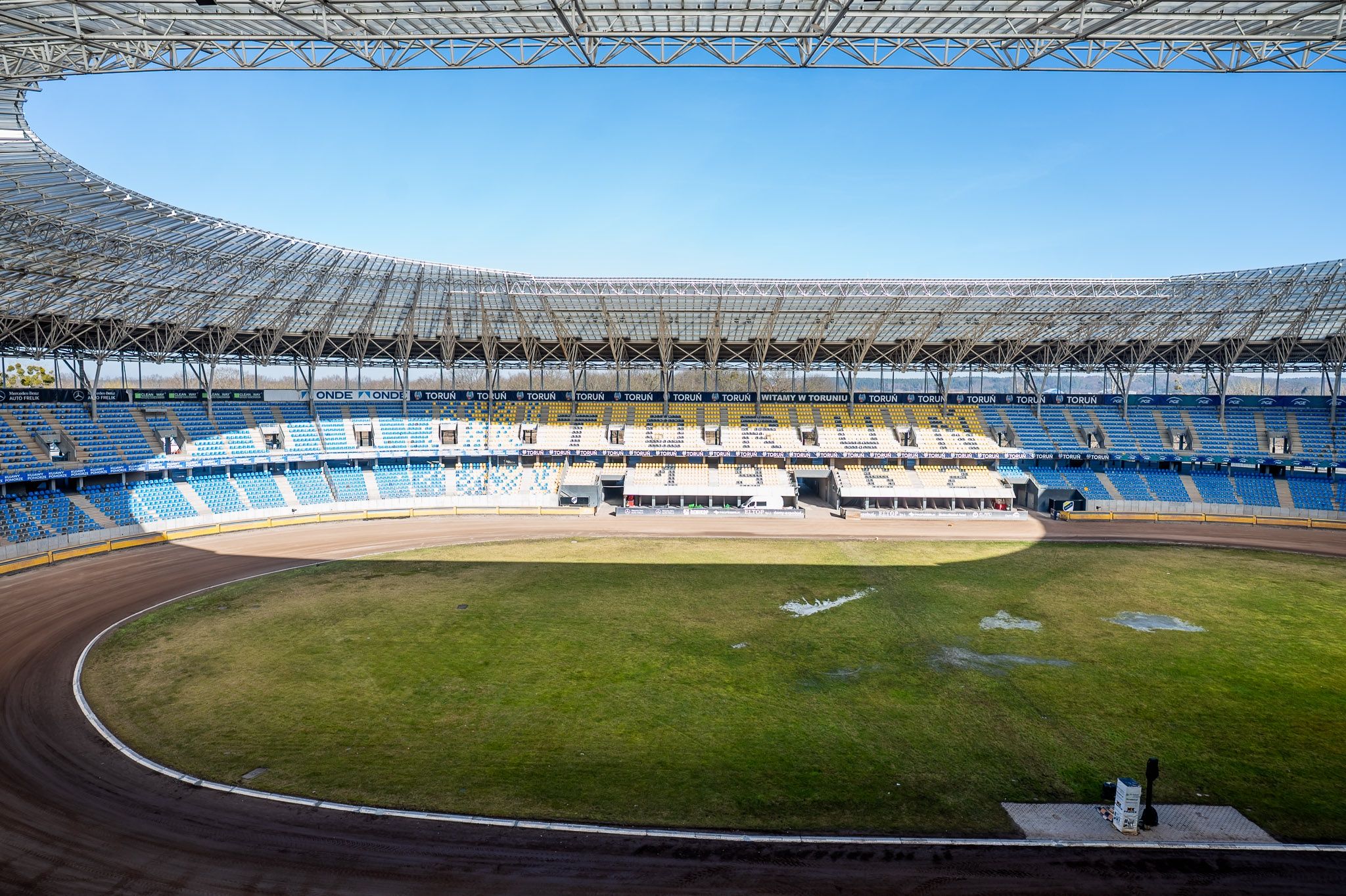 Przebudowa wieżyczki na Motoarenie