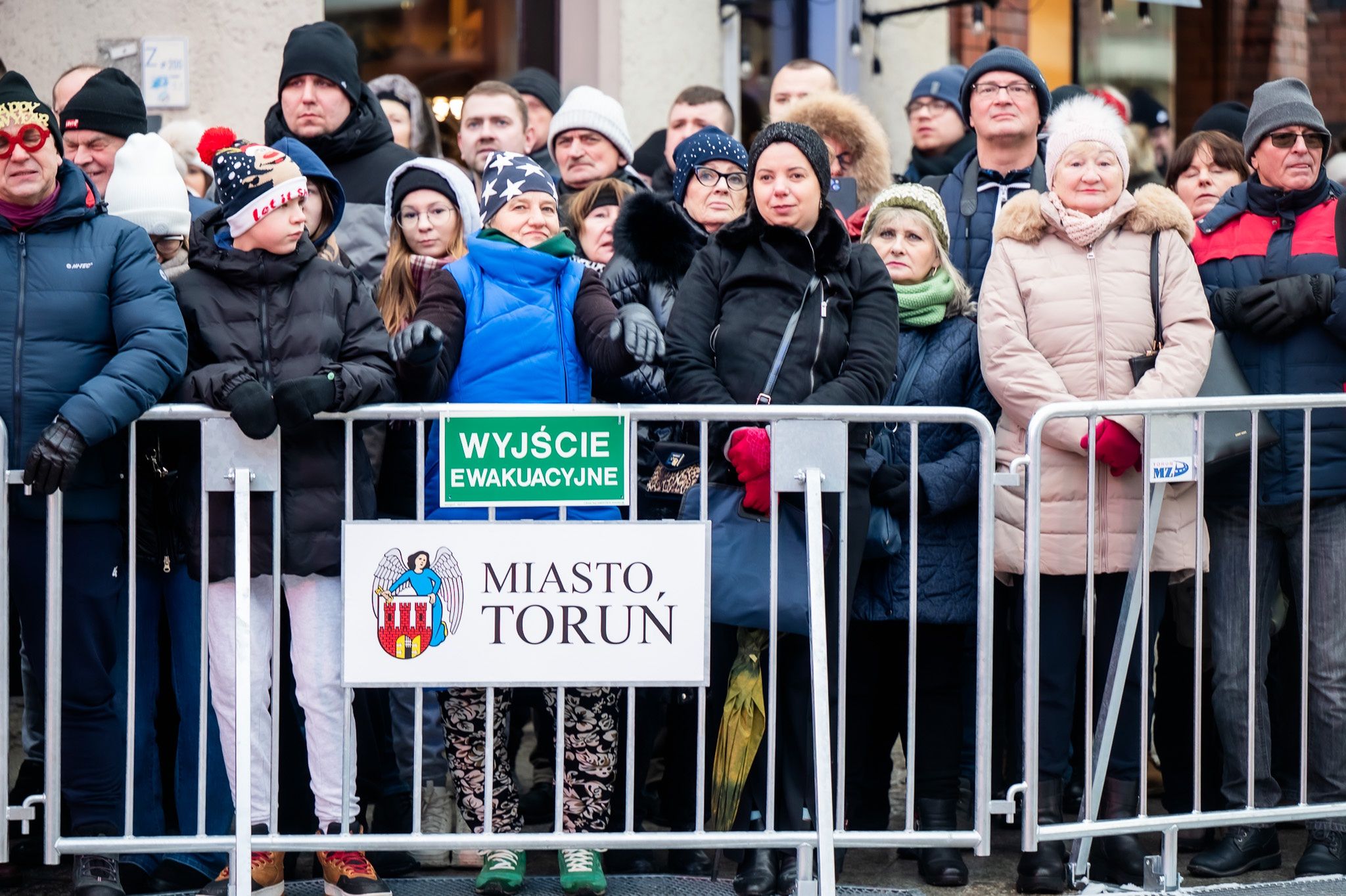 Scena plenerowa na Rynku Staromiejskim