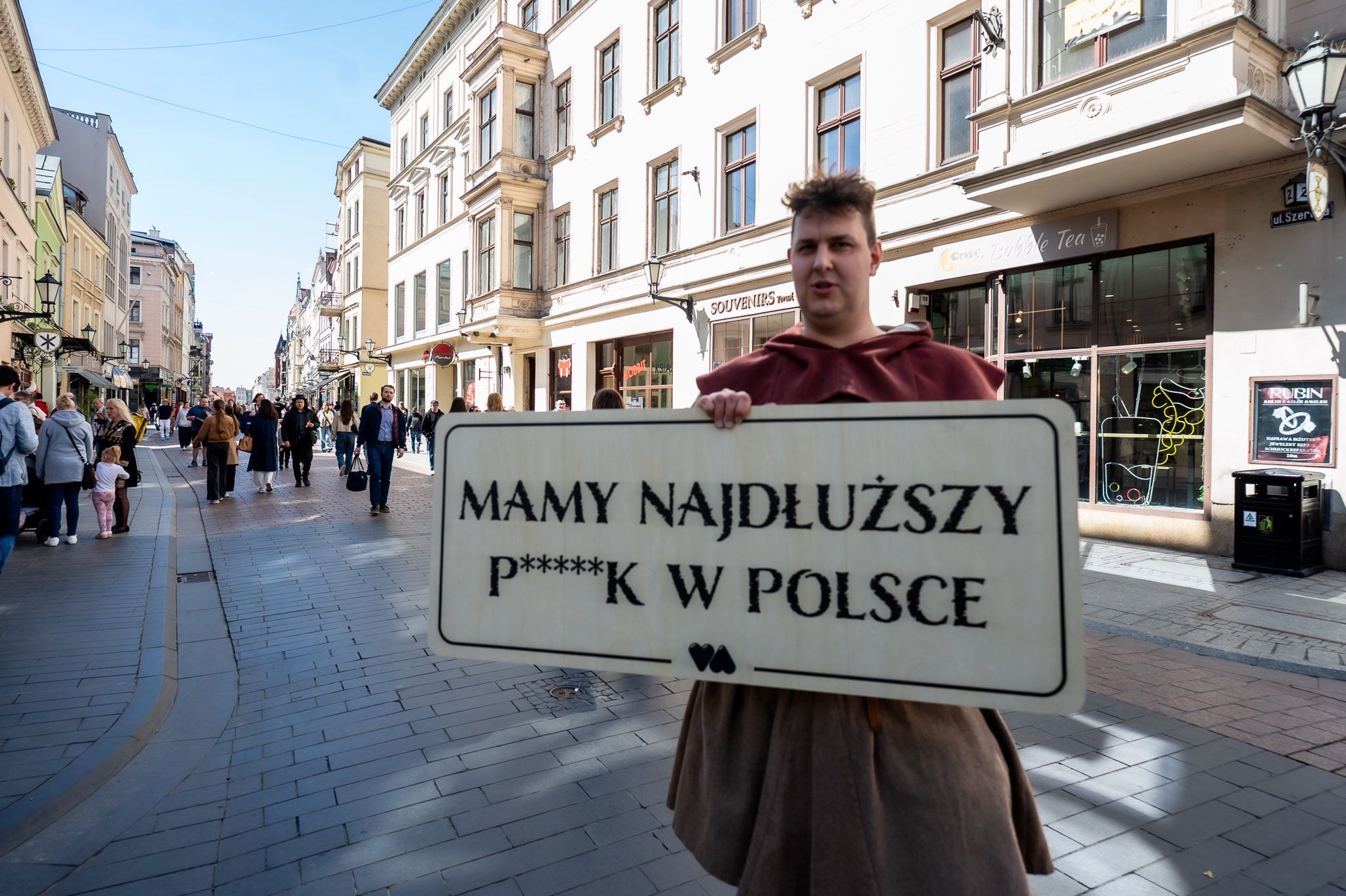 Najdłuższy piernik na świecie powstaje w Toruniu