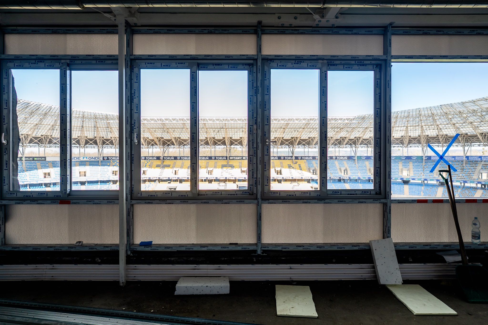 Przebudowa wieżyczki na Motoarenie