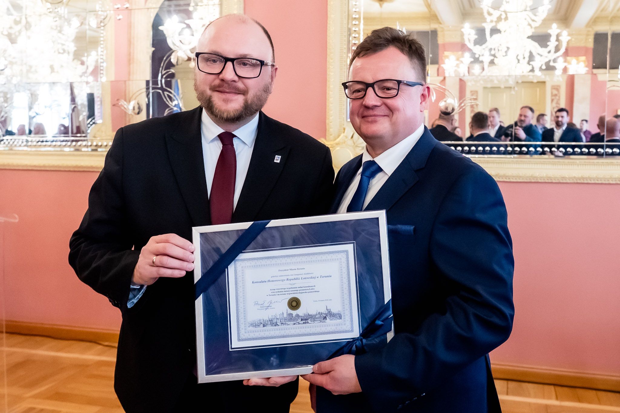 Otwarcie konsulatu Łotwy