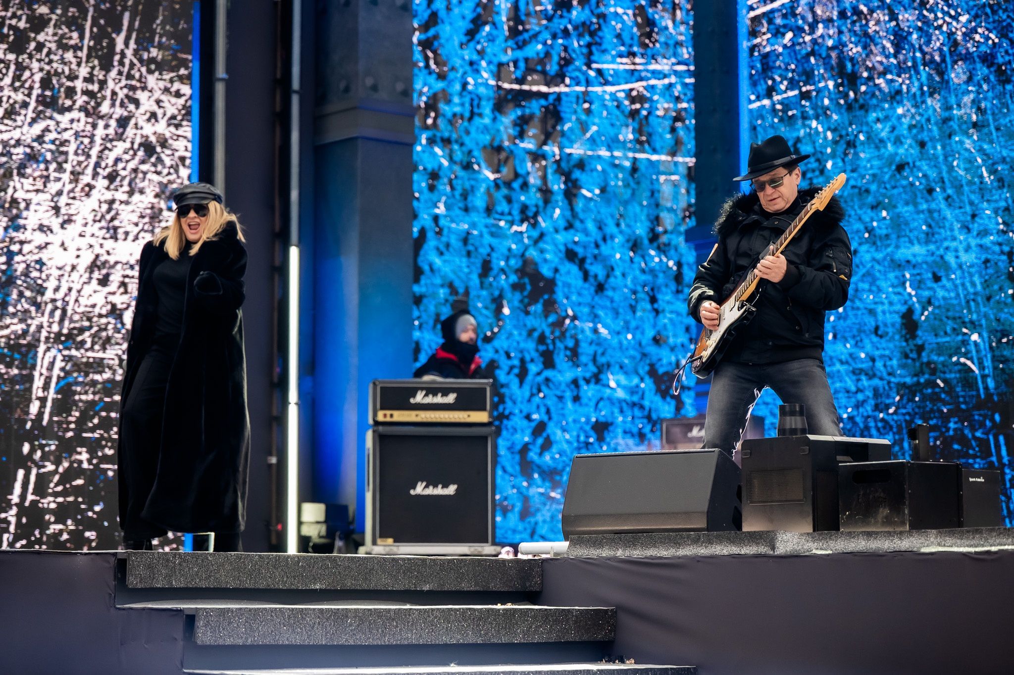 Scena plenerowa na Rynku Staromiejskim