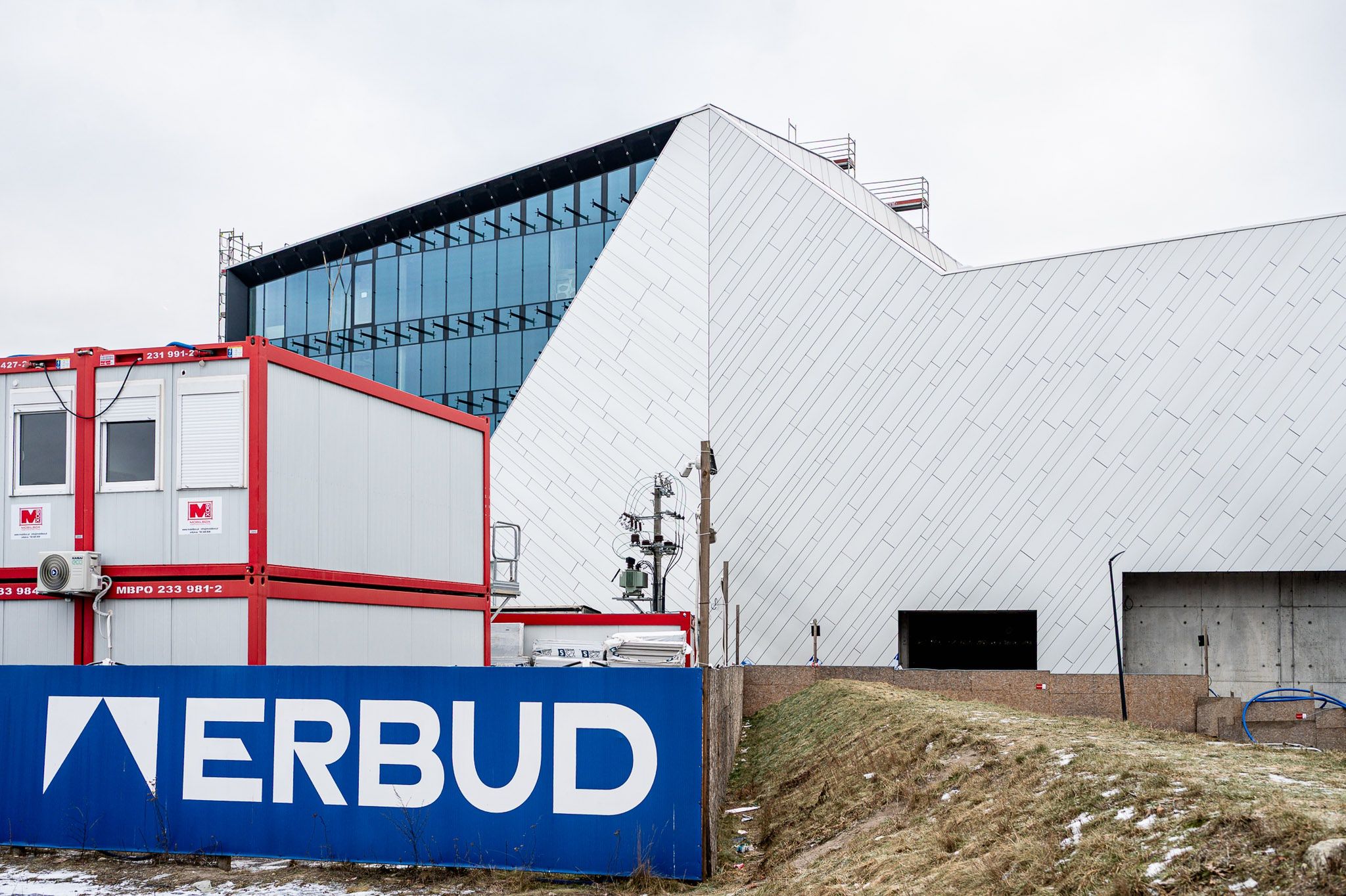 Na budowie Europejskiego Centrum Filmowego Camerimage