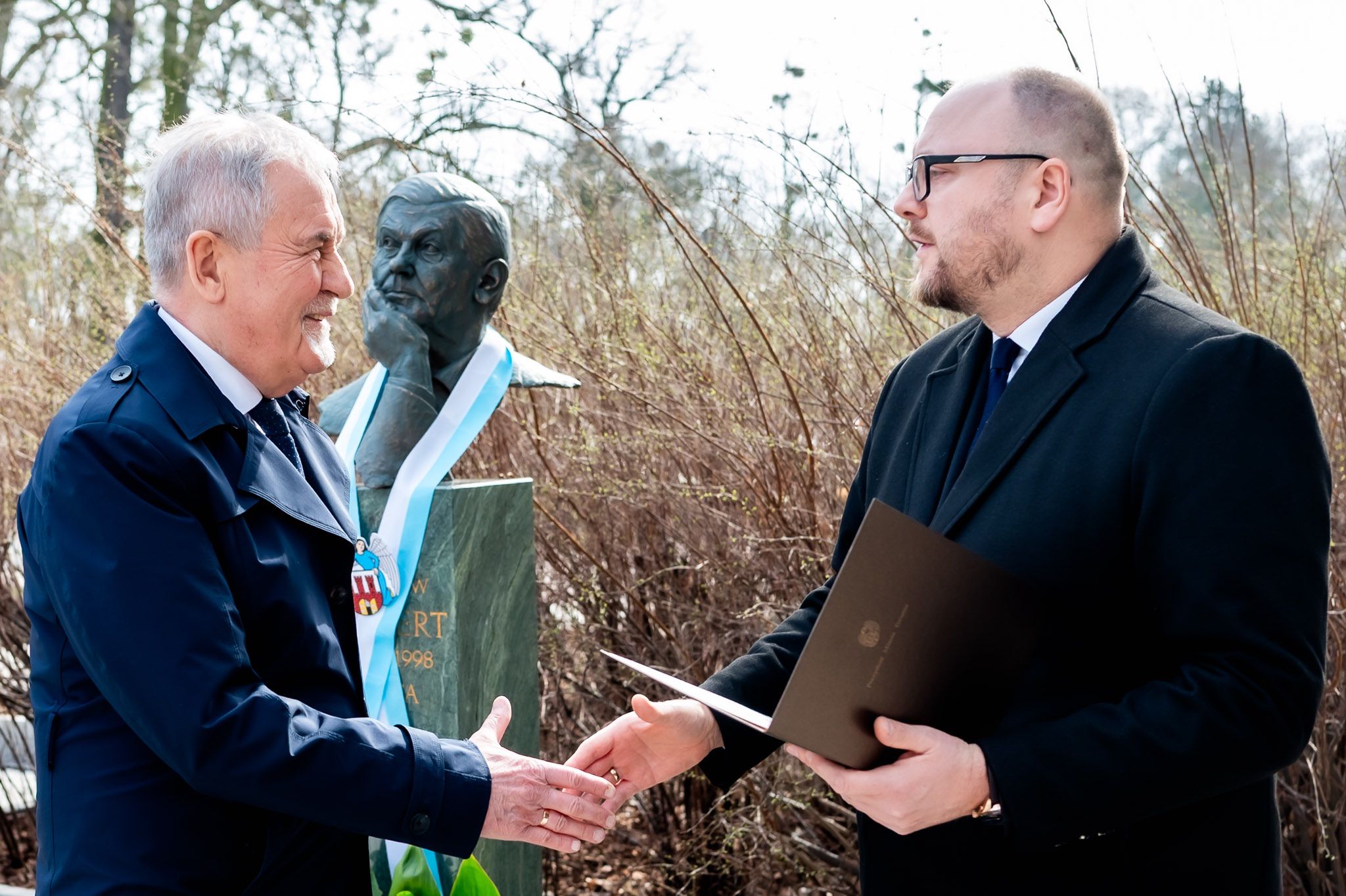Osłonięcie Pomnika Zbigniewa Herberta