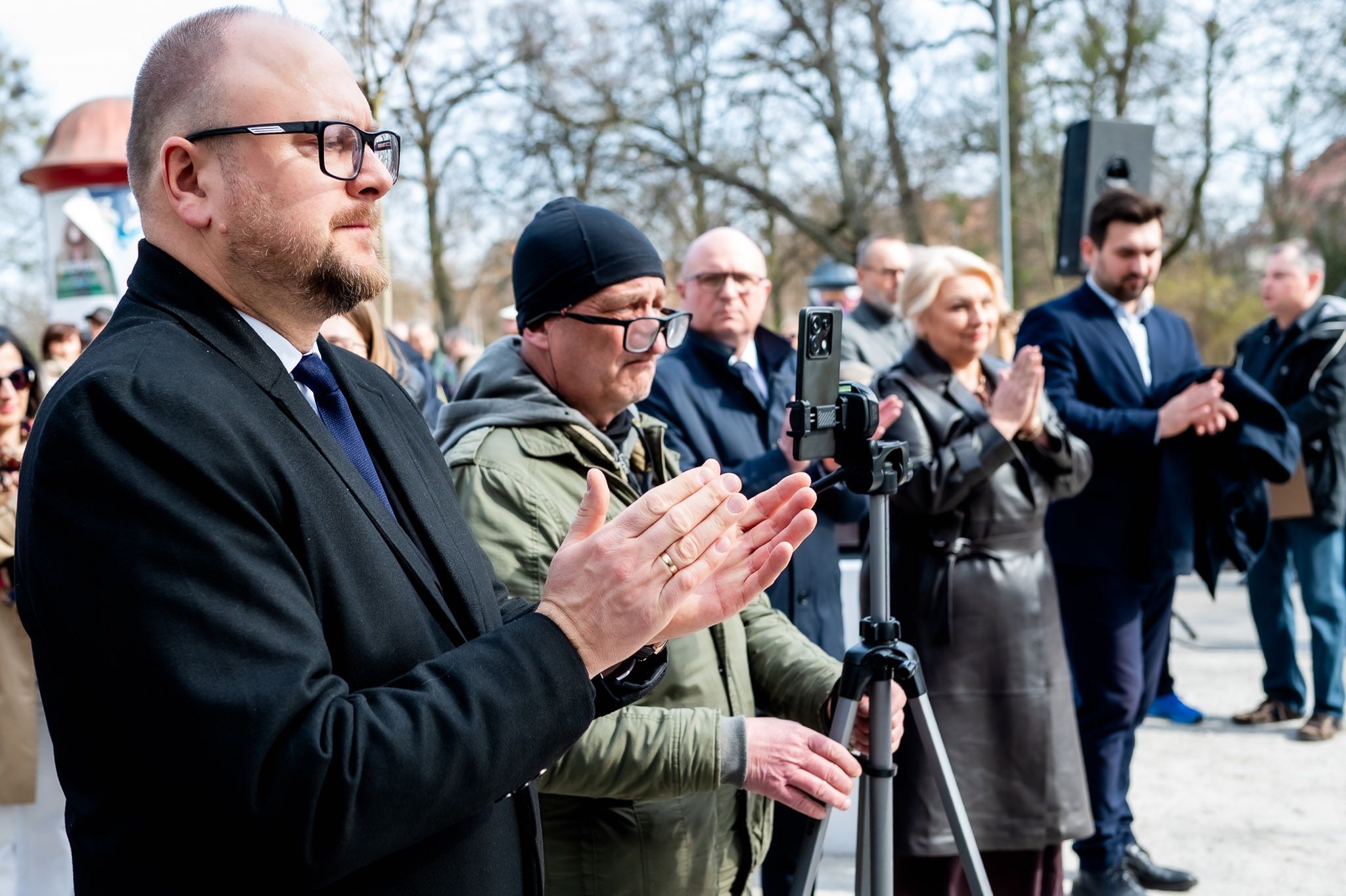 Odsłonięcie Pomnika Zbigniewa Herberta 