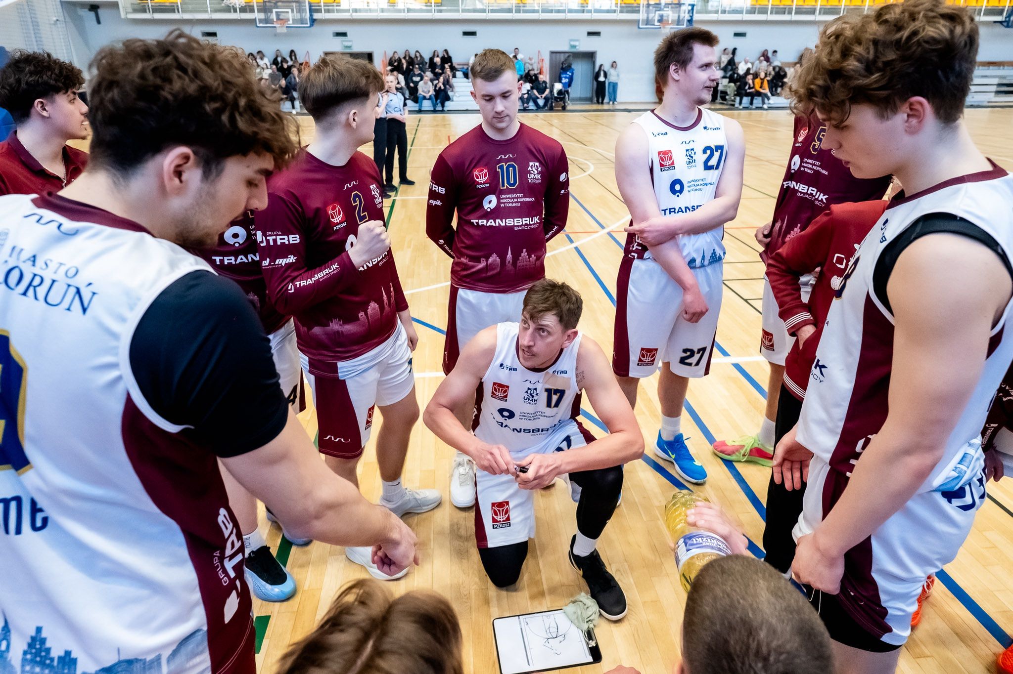 Granie dla Kobiet - mecz koszykarzy AZS UMK - GAK Gdynia