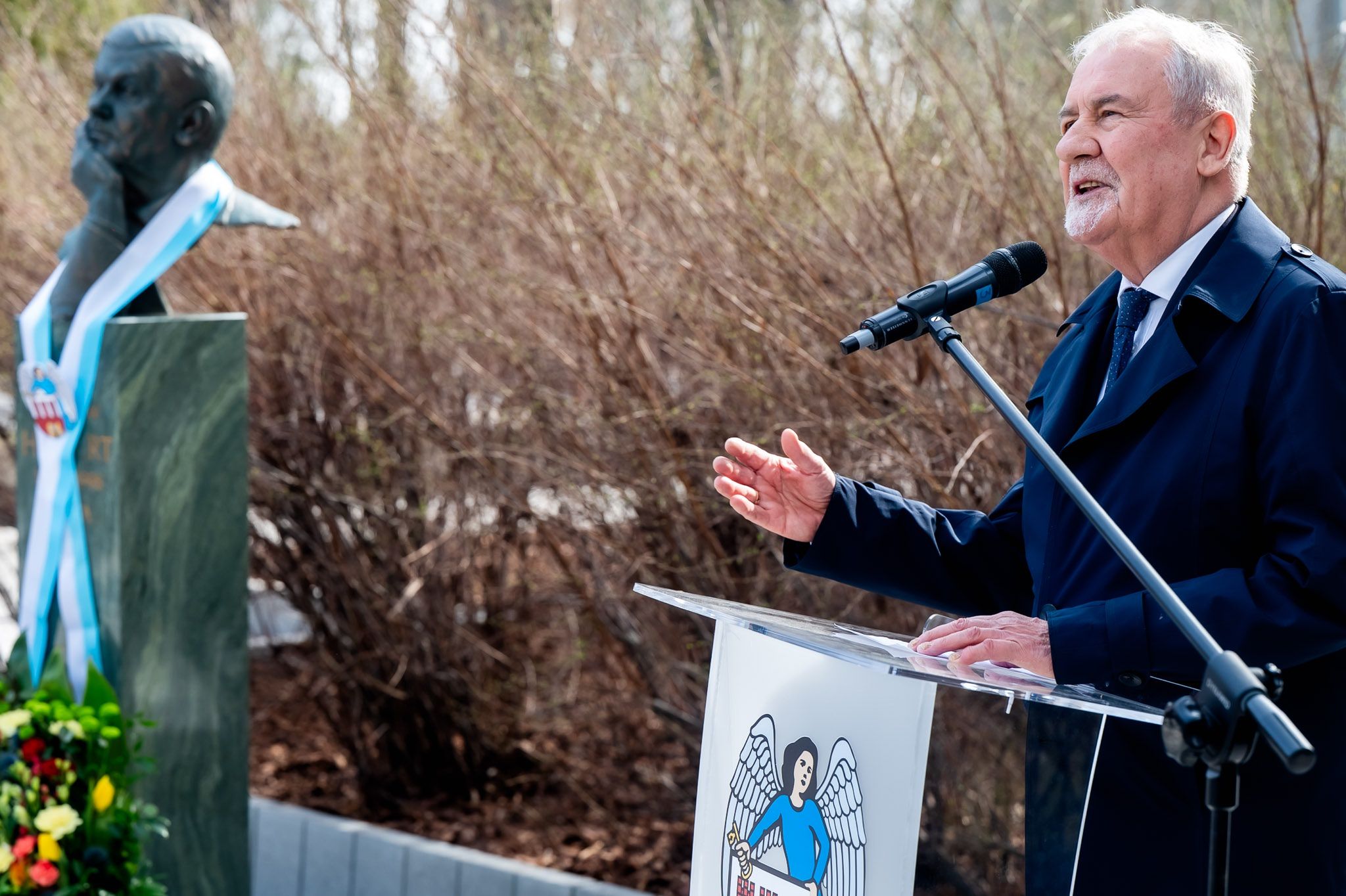 Odsłonięcie Pomnika Zbigniewa Herberta 