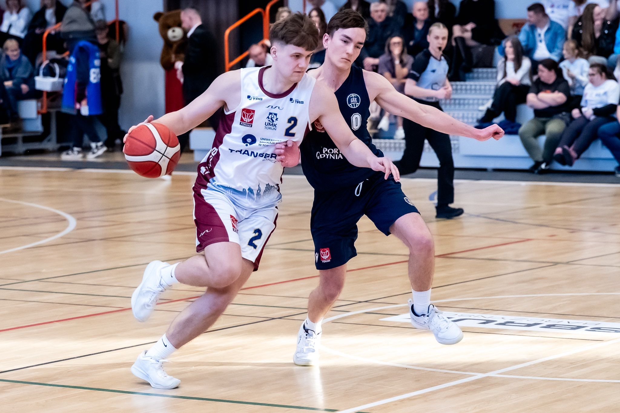 Granie dla Kobiet - mecz koszykarzy AZS UMK - GAK Gdynia