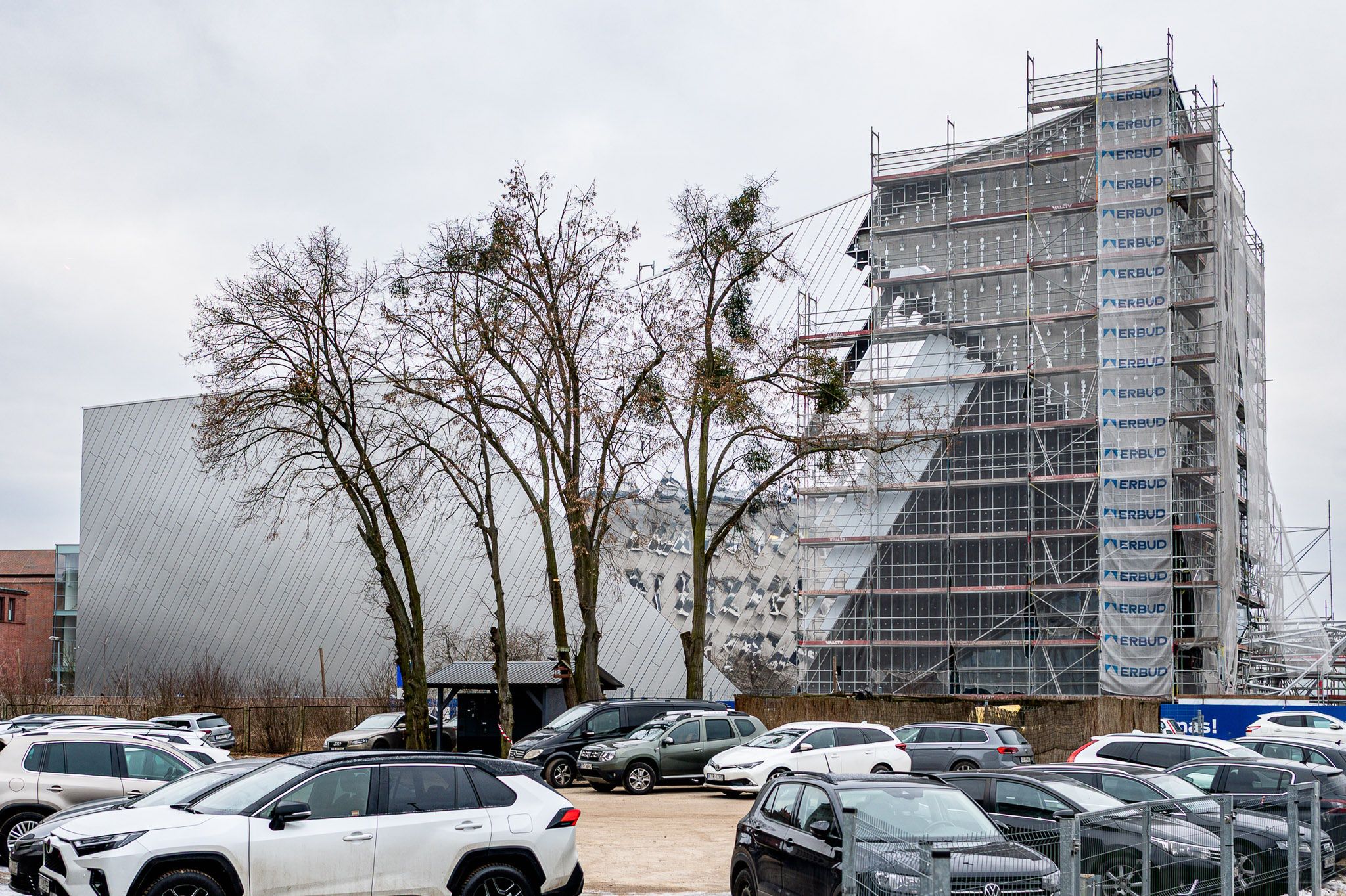 Na budowie Europejskiego Centrum Filmowego Camerimage